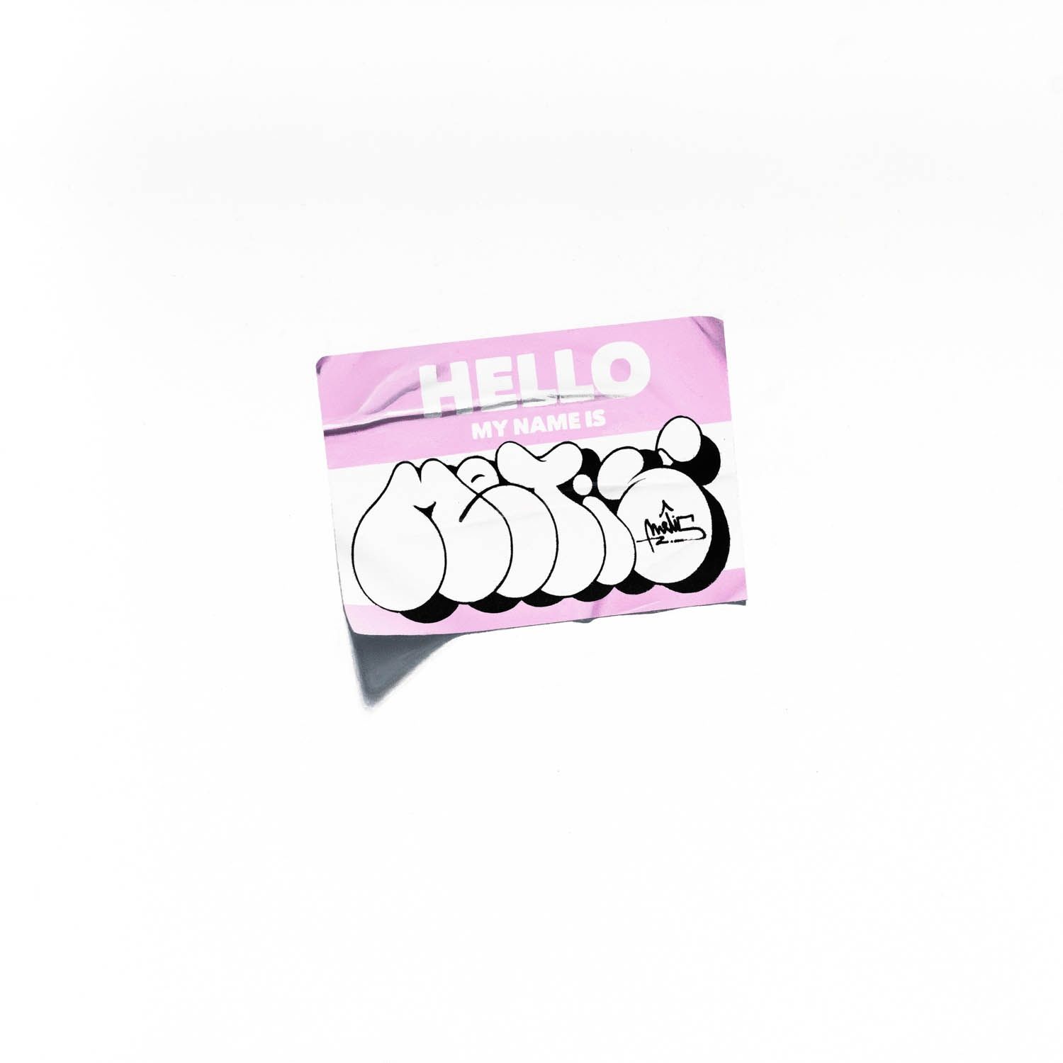 Hello My Name is Metis1 Pink