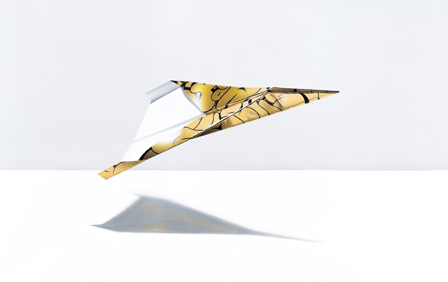 Golden Paper Plane XXVI