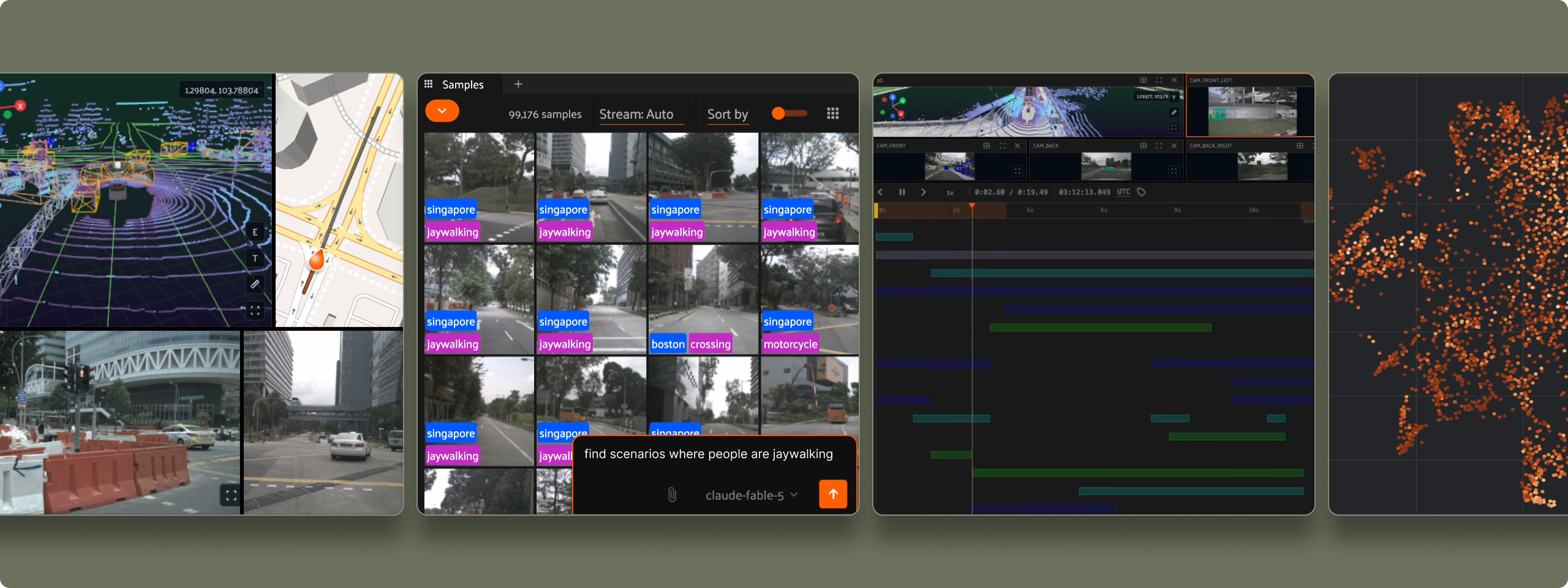 AV data visualization, search, and annotation in FiftyOne