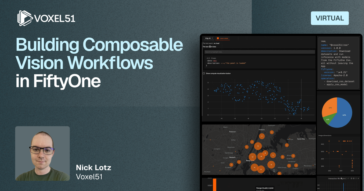 free video: building computer vision applications with... Building Composable Vision Workflows in FiftyOne