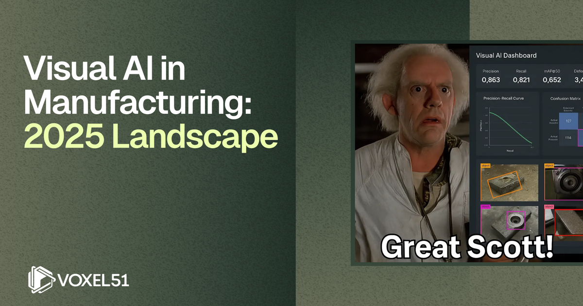 Visual AI in Manufacturing: 2025 Landscape