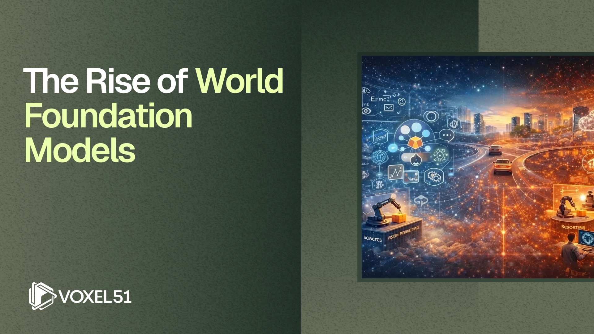 The rise of world foundation models