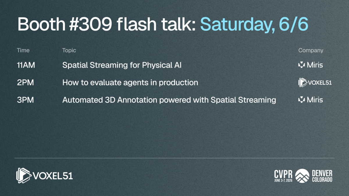 Booth #309 flash talk: Saturday, 6/6