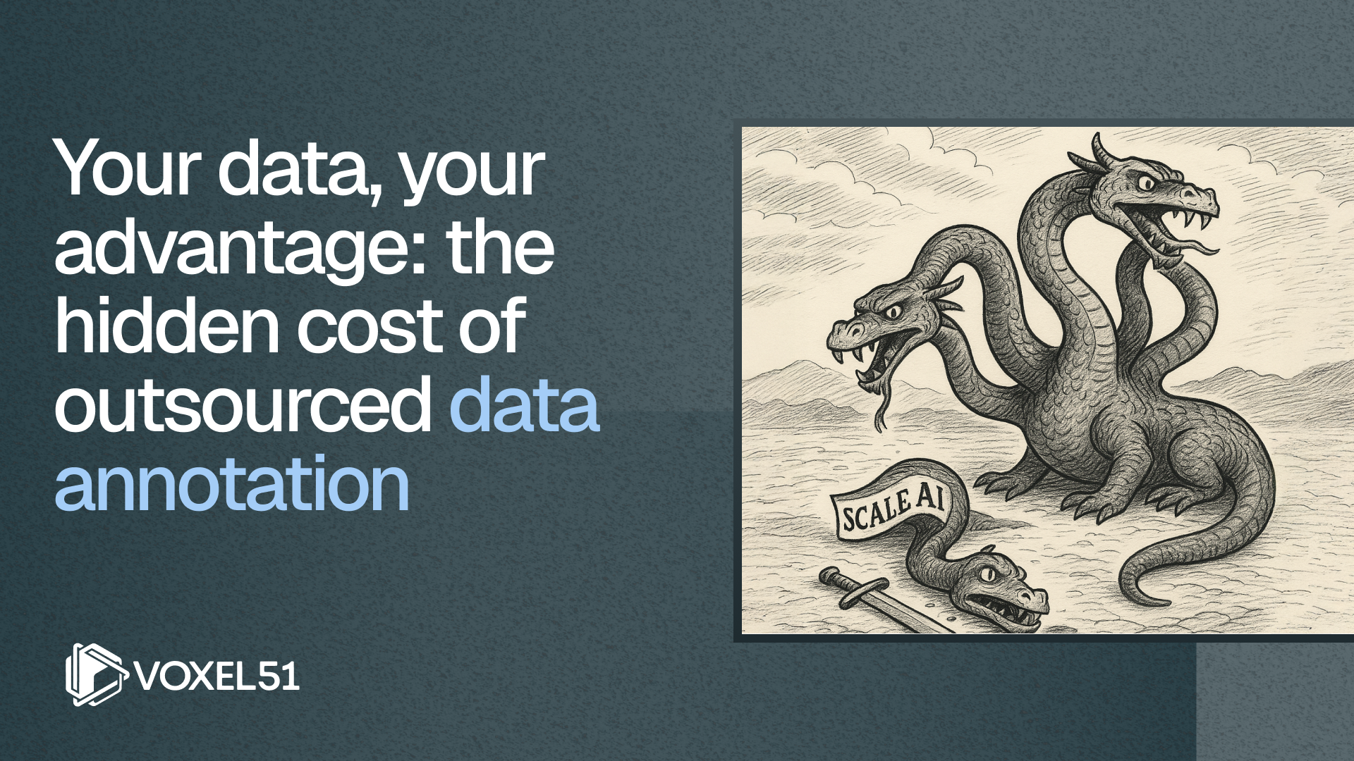 Your data, your advantage - the hidden cost of outsourced data annotation