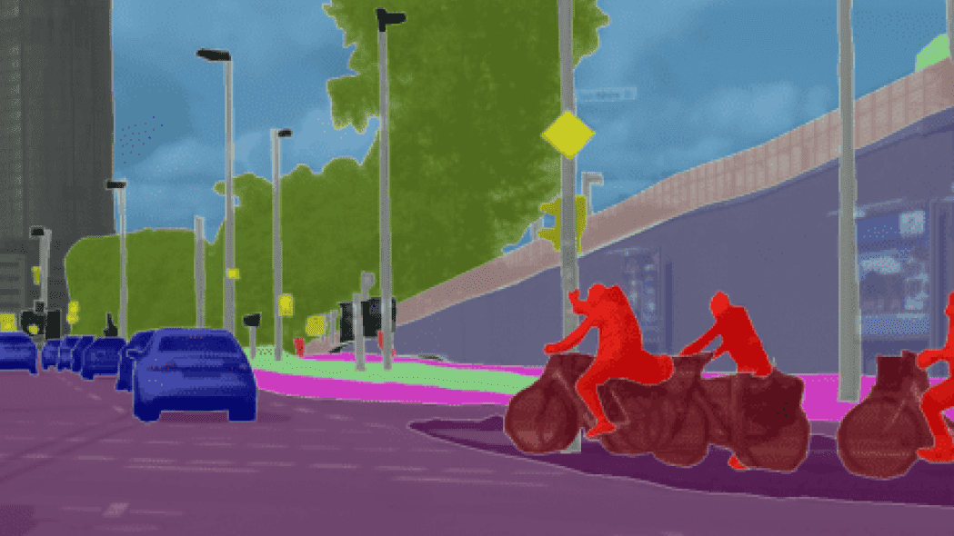 AI image detection looking at an image and identifying objects.