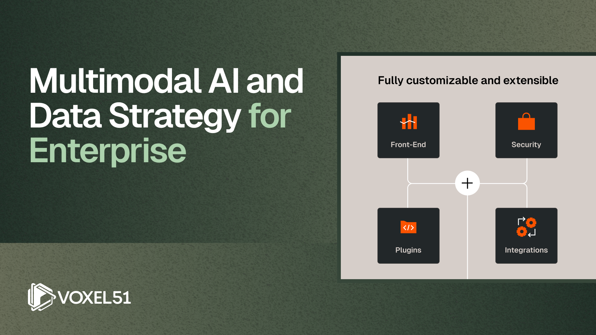 Blog header image with blog title. Multimodal AI and Data Strategy for Modern Enterprises