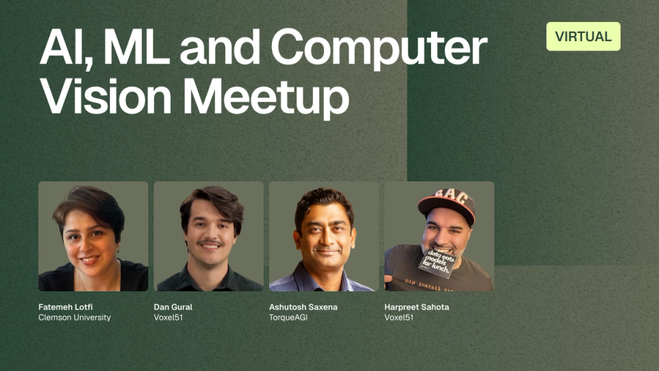 Join Computer Vision Events Led by ML Experts | Voxel51