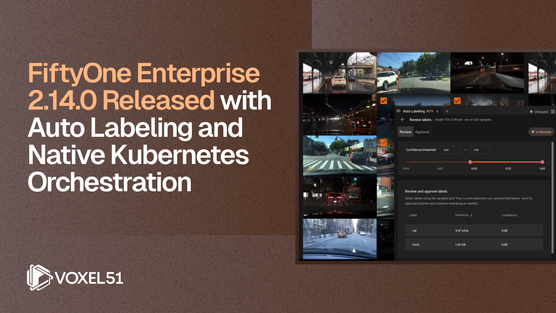 Thumbnail displaying blog title and screenshot of auto labeling feature