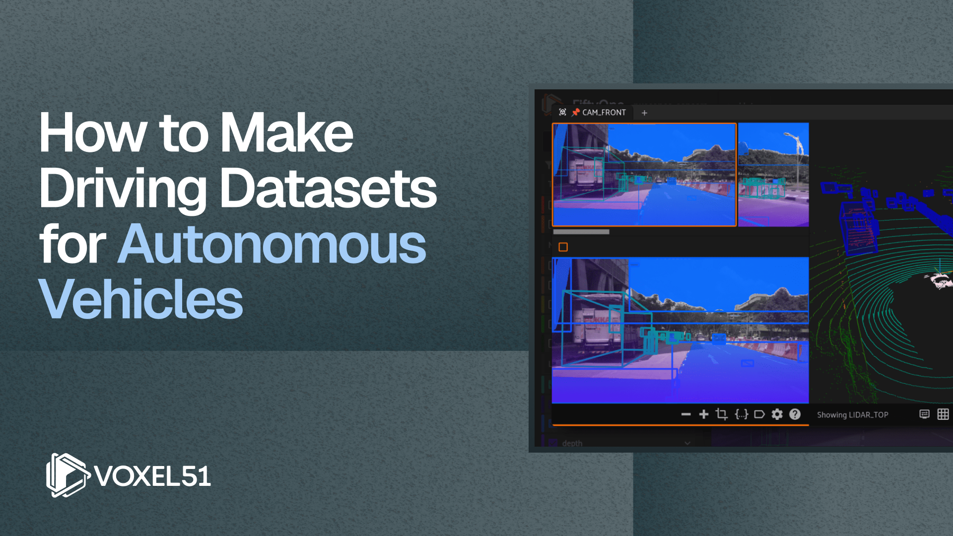Blog title image: How to Make the Best Self-Driving Dataset for Autonomous Vehicles