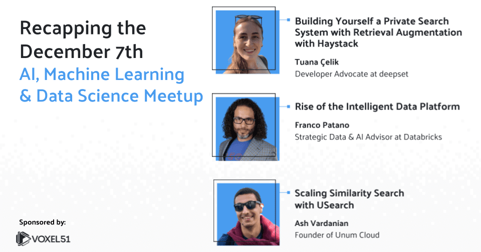 Recapping the AI, Machine Learning and Data Science Meetup — Dec 7 ...