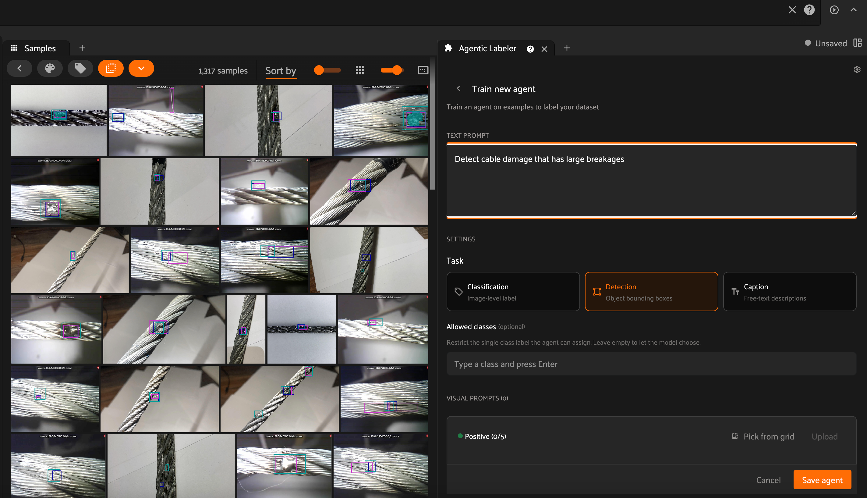 Agentic Labeling in FiftyOne allows you to train reusable VLM labeling agents for annotation.