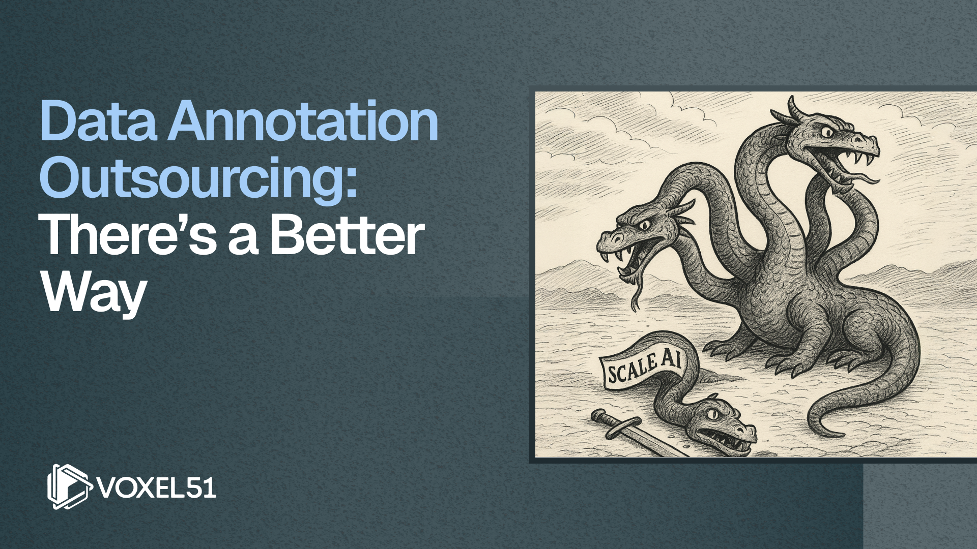 Blog title image with image of a three headed serpent with one of its heads on the ground.