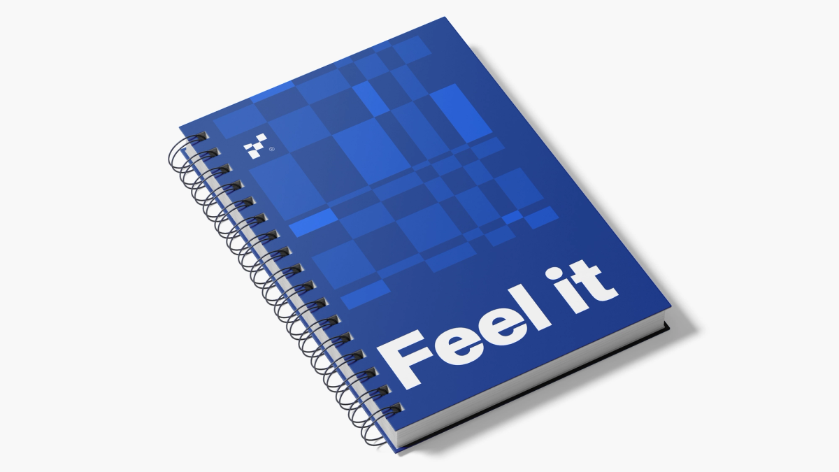 Feel it — ingliz tilida SAT tayyorloviga ixtisoslashgan online platforma uchun ishlab chiqilgan logo dizayn. - visual 2