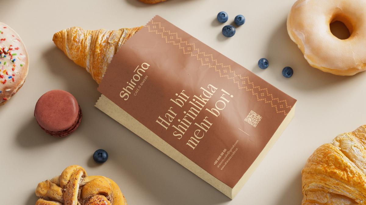 Shirona Café & Bakery - Naming, Logo, Firma uslubi, Brandbook, Patent - visual 10