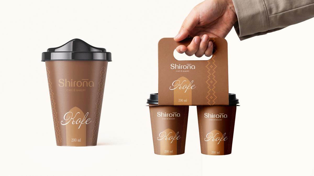 Shirona Café & Bakery - Naming, Logo, Firma uslubi, Brandbook, Patent - visual 12