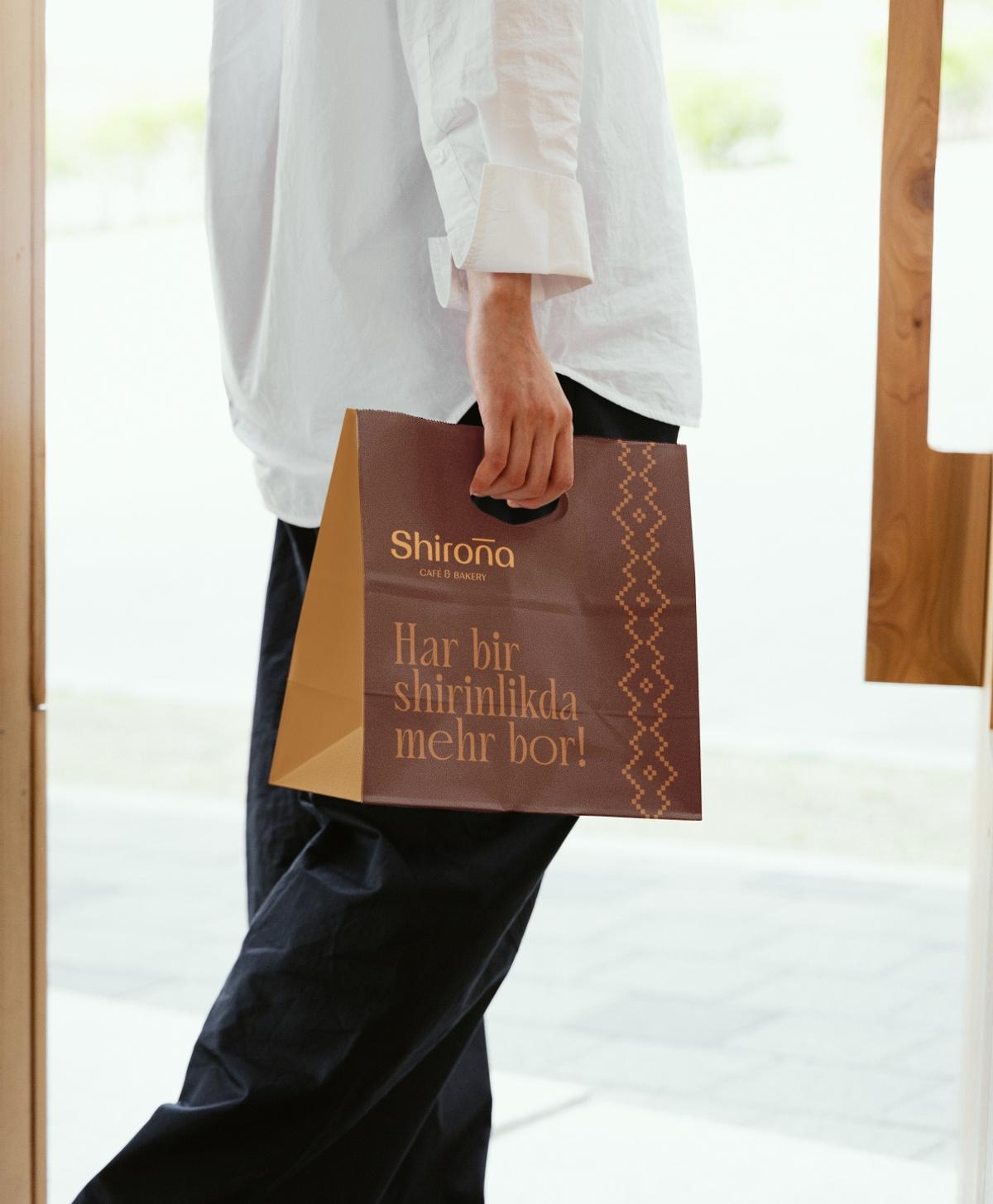 Shirona Café & Bakery - Naming, Logo, Firma uslubi, Brandbook, Patent - visual 5