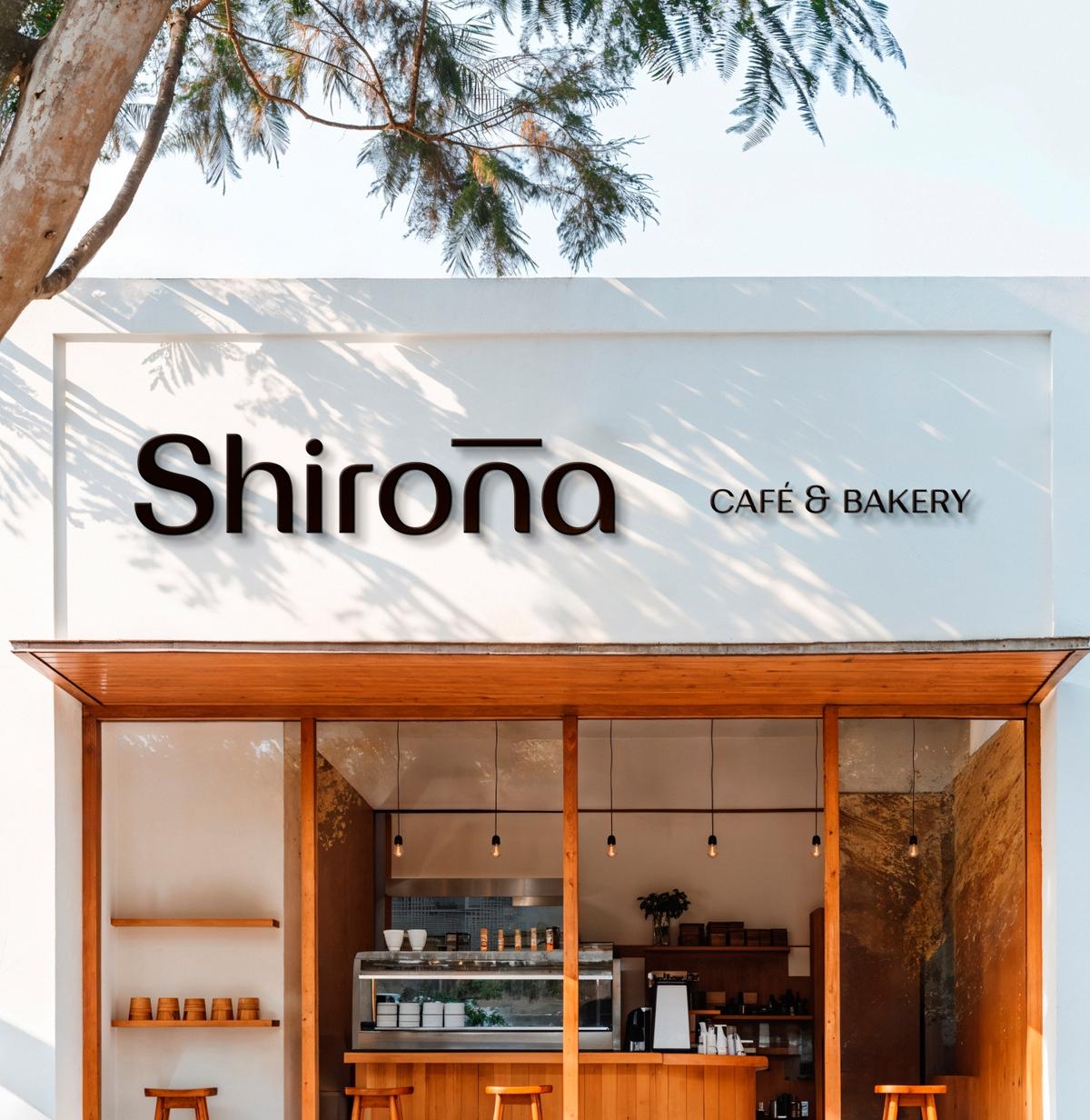 Shirona Café & Bakery - Naming, Logo, Firma uslubi, Brandbook, Patent - visual 6