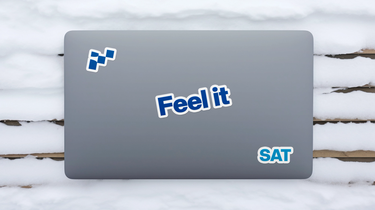 Feel it — ingliz tilida SAT tayyorloviga ixtisoslashgan online platforma uchun ishlab chiqilgan logo dizayn. - visual 1