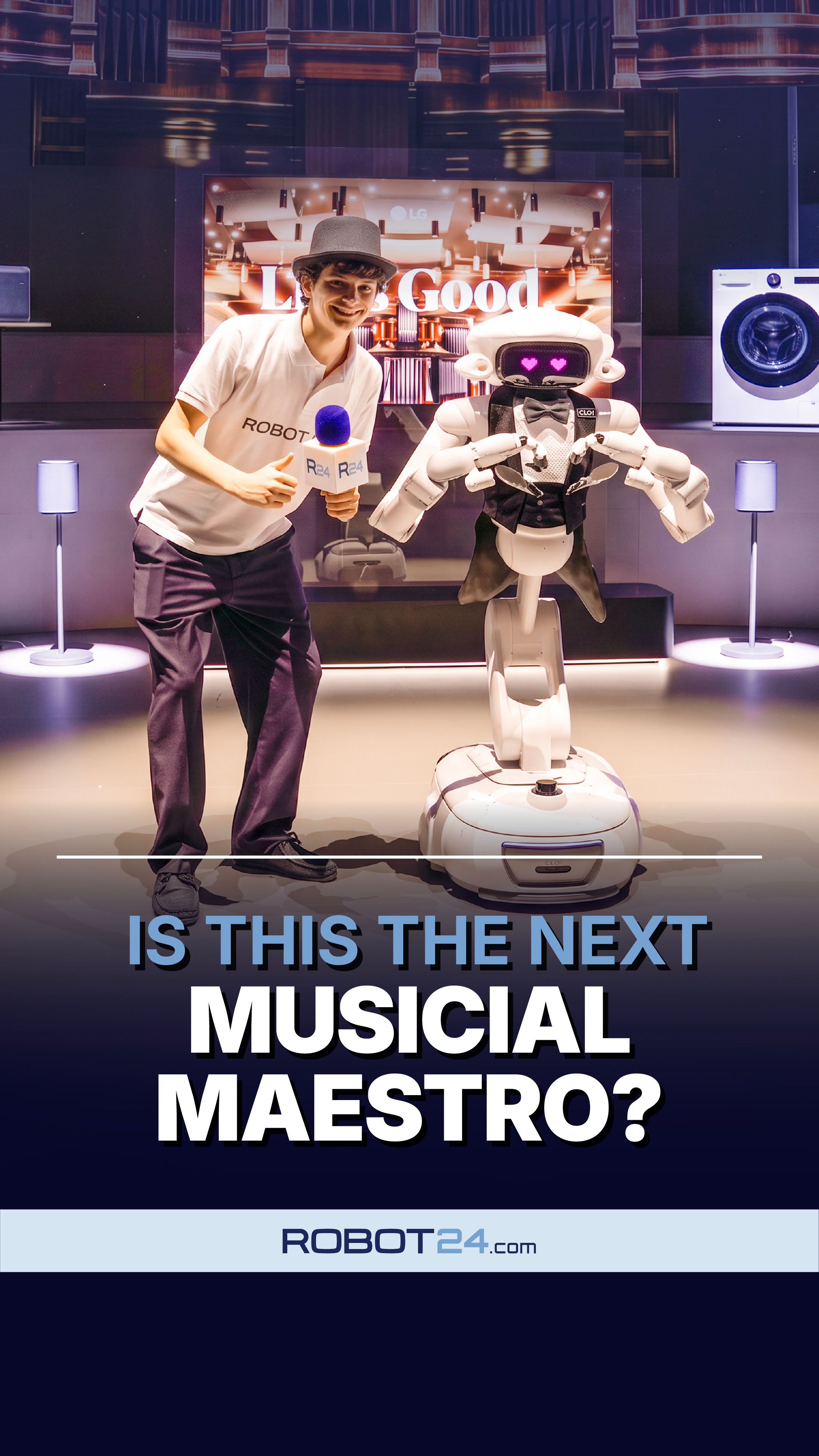 LG’s CLOiD Conducts an AI Orchestra at IFA Berlin 2026