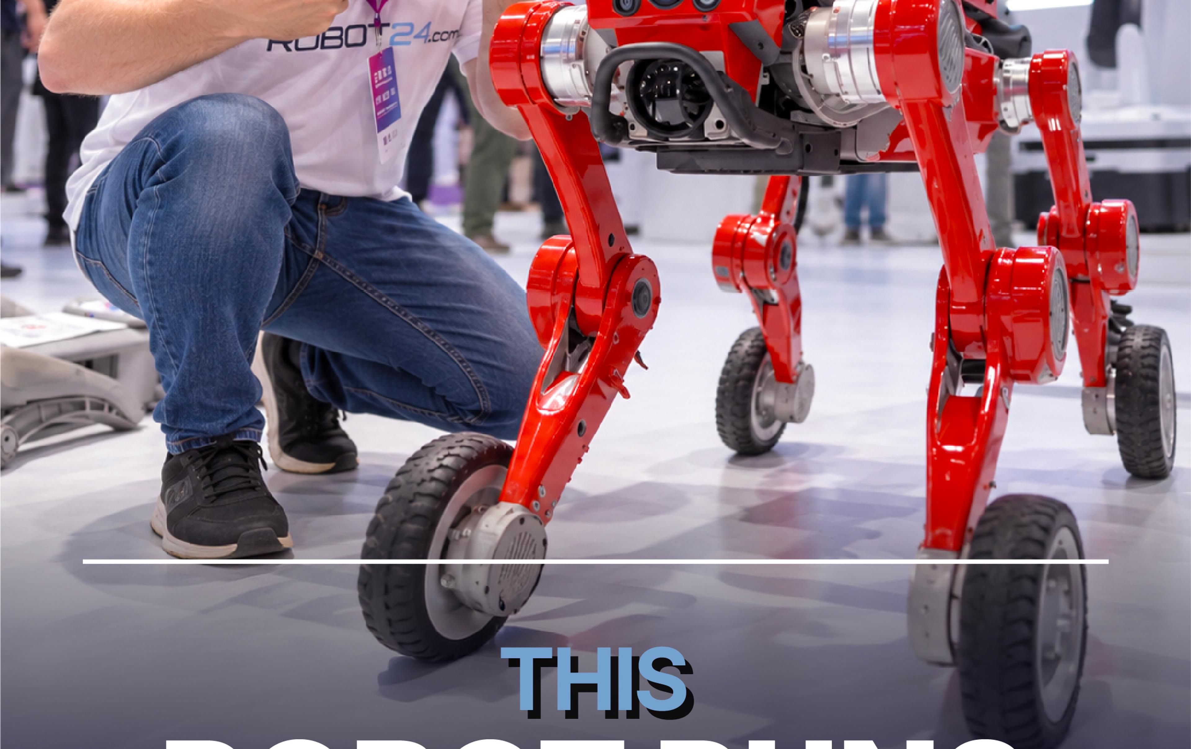 Meet the Firefighting Robot Dog GENISOM M1 at CIOE 2026
