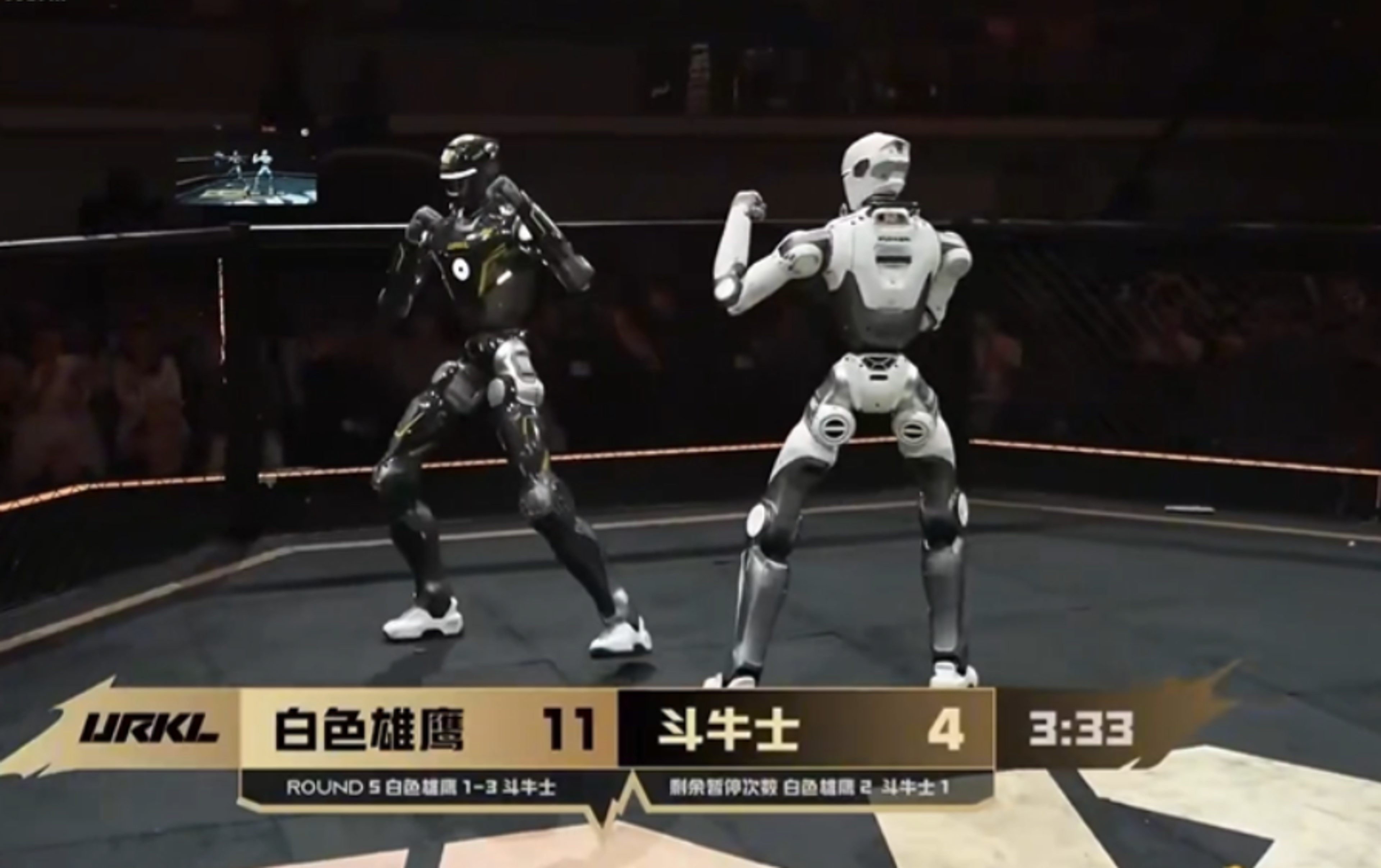 Humanoid Robot Loses Its Head in World's First Robo MMA Fight
