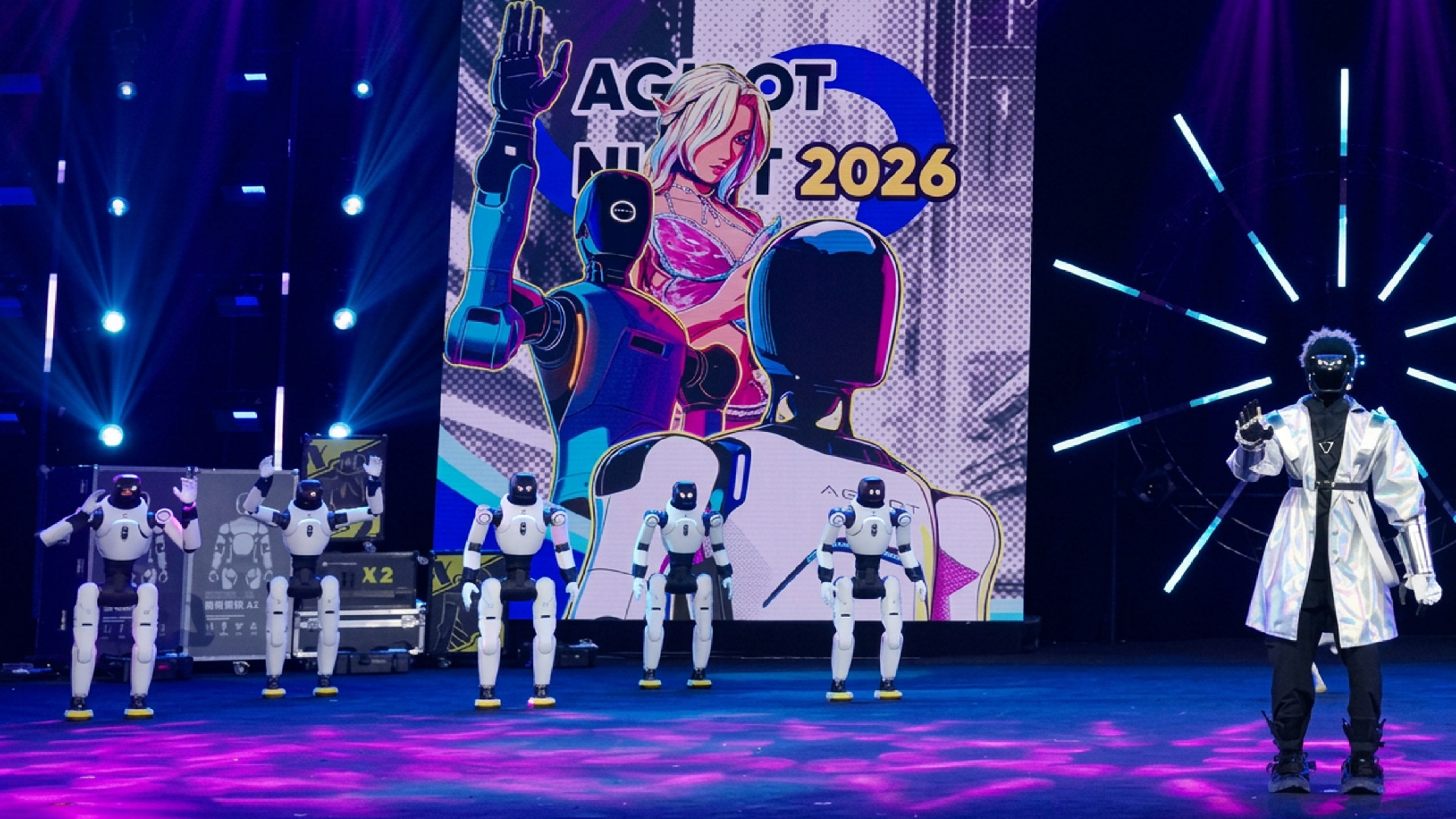 110 Humanoid Robots Set Guinness World Record With Synchronized Dance