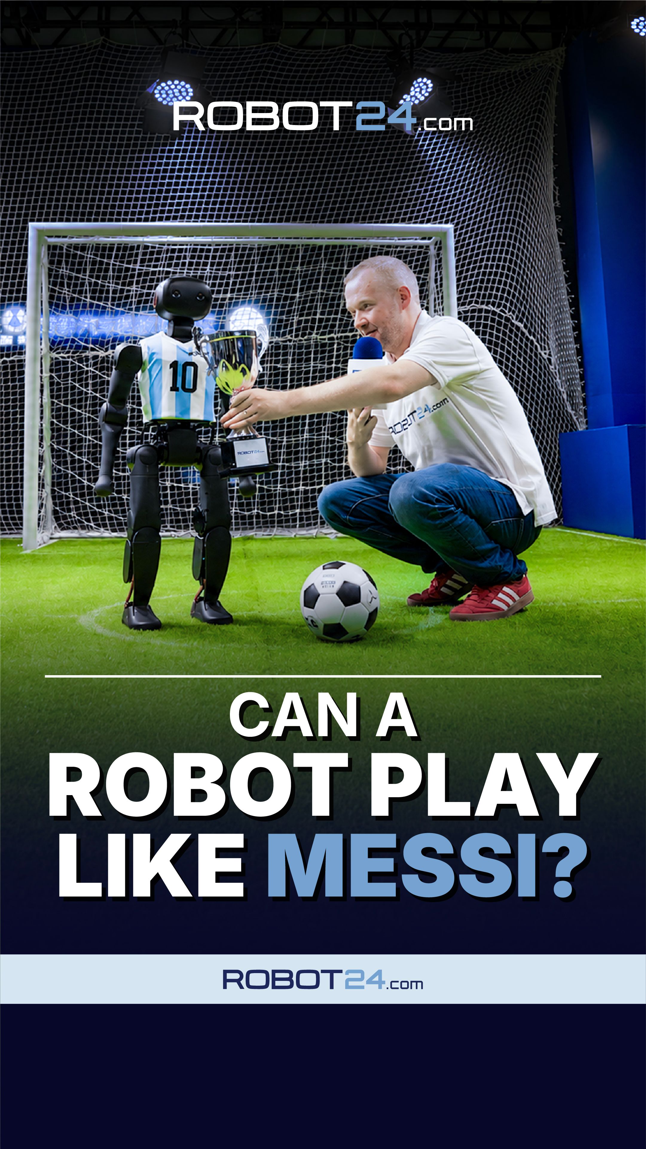 Booster K1 Humanoid Robot Scores a Goal