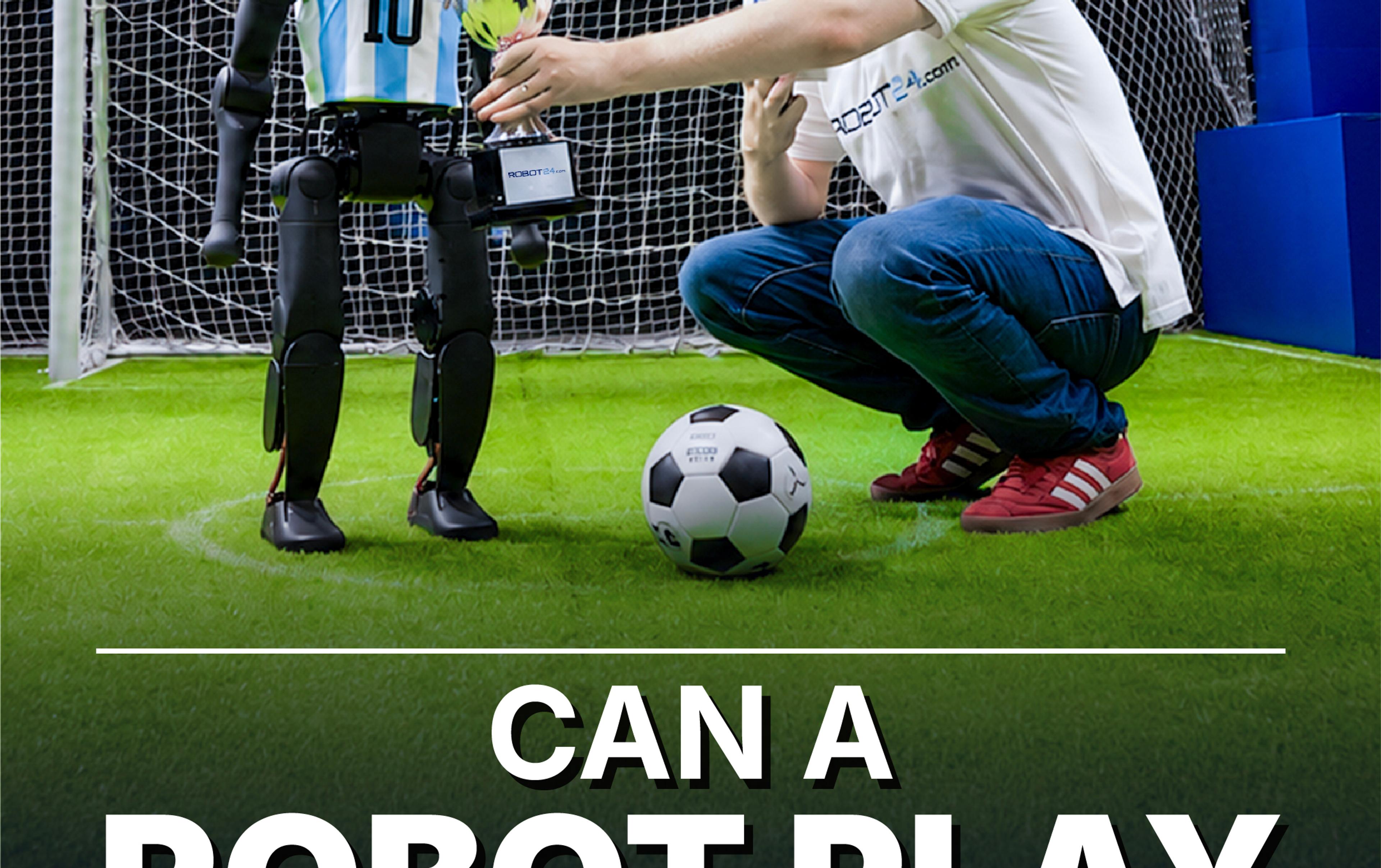 Booster K1 Humanoid Robot Scores a Goal