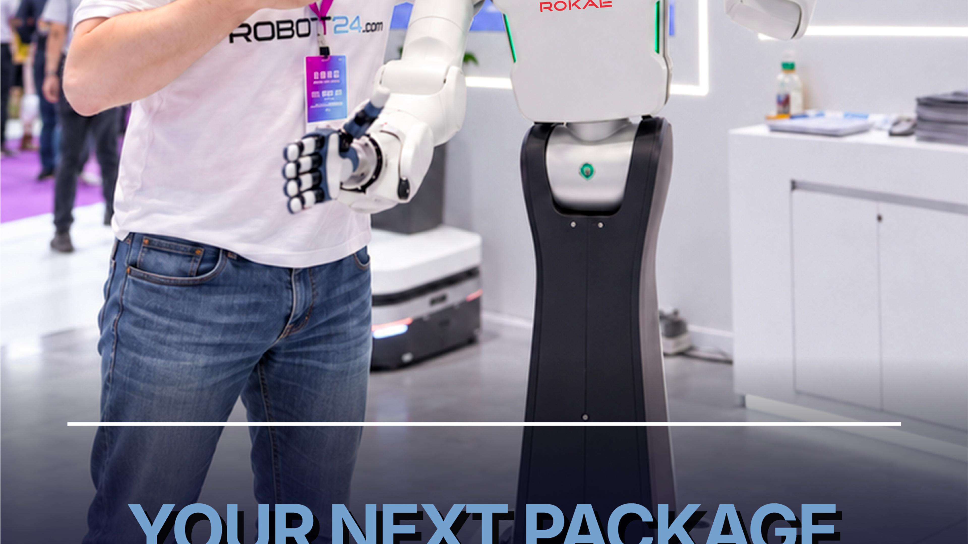 Rokae's Helios Robot Up Close at CIOE 2026 (Shenzhen)