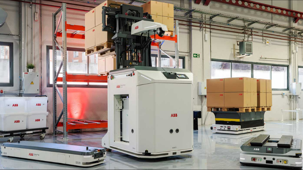 ABB Robotics Launches New Autonomous Forklift