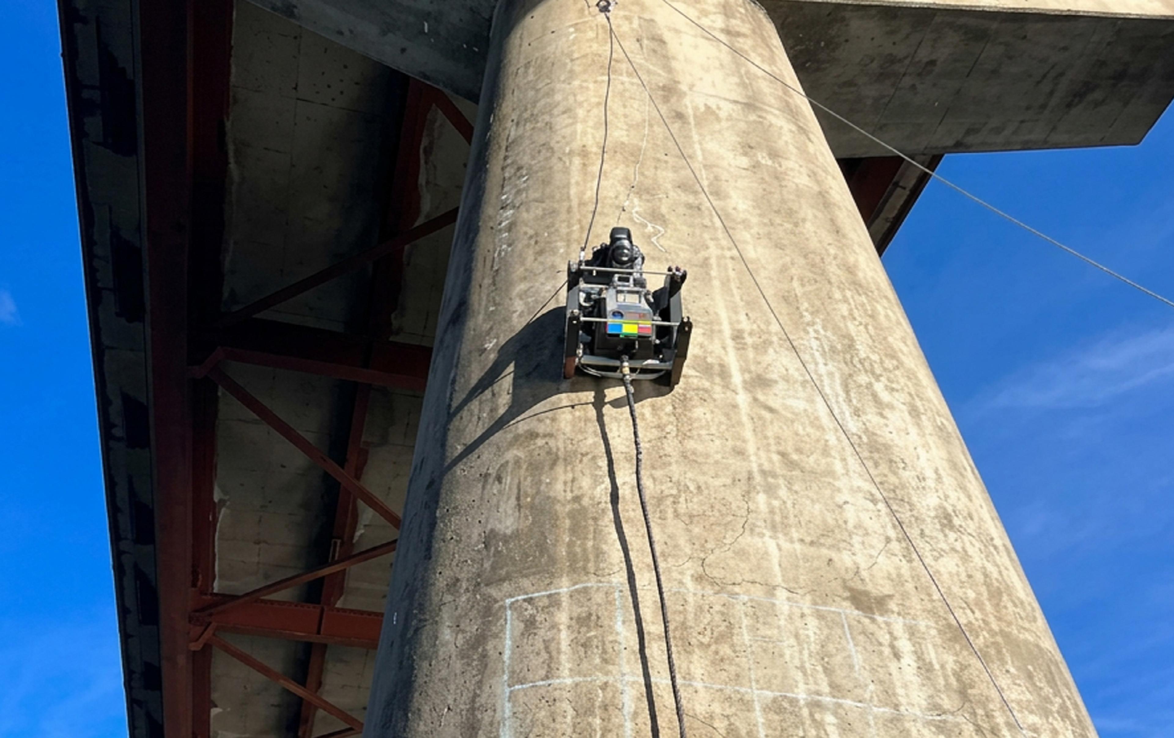 This Robot Finds Cracks and Fixes Them