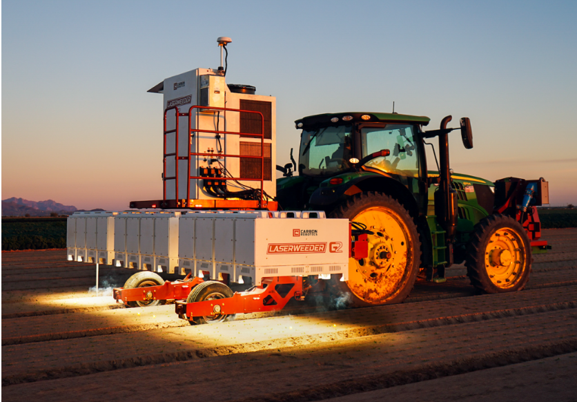 Laserweed robot for farming