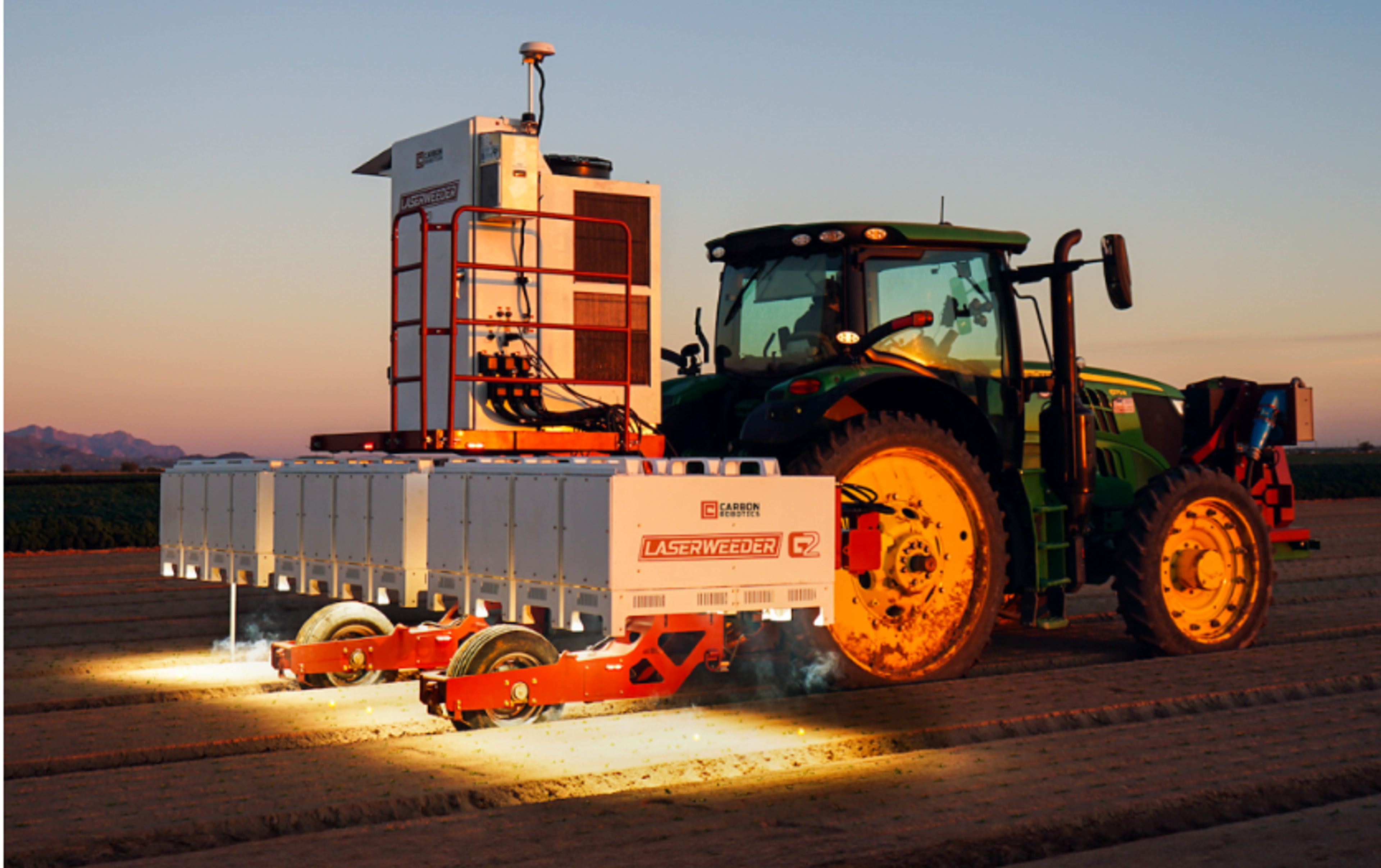 Laserweed robot for farming