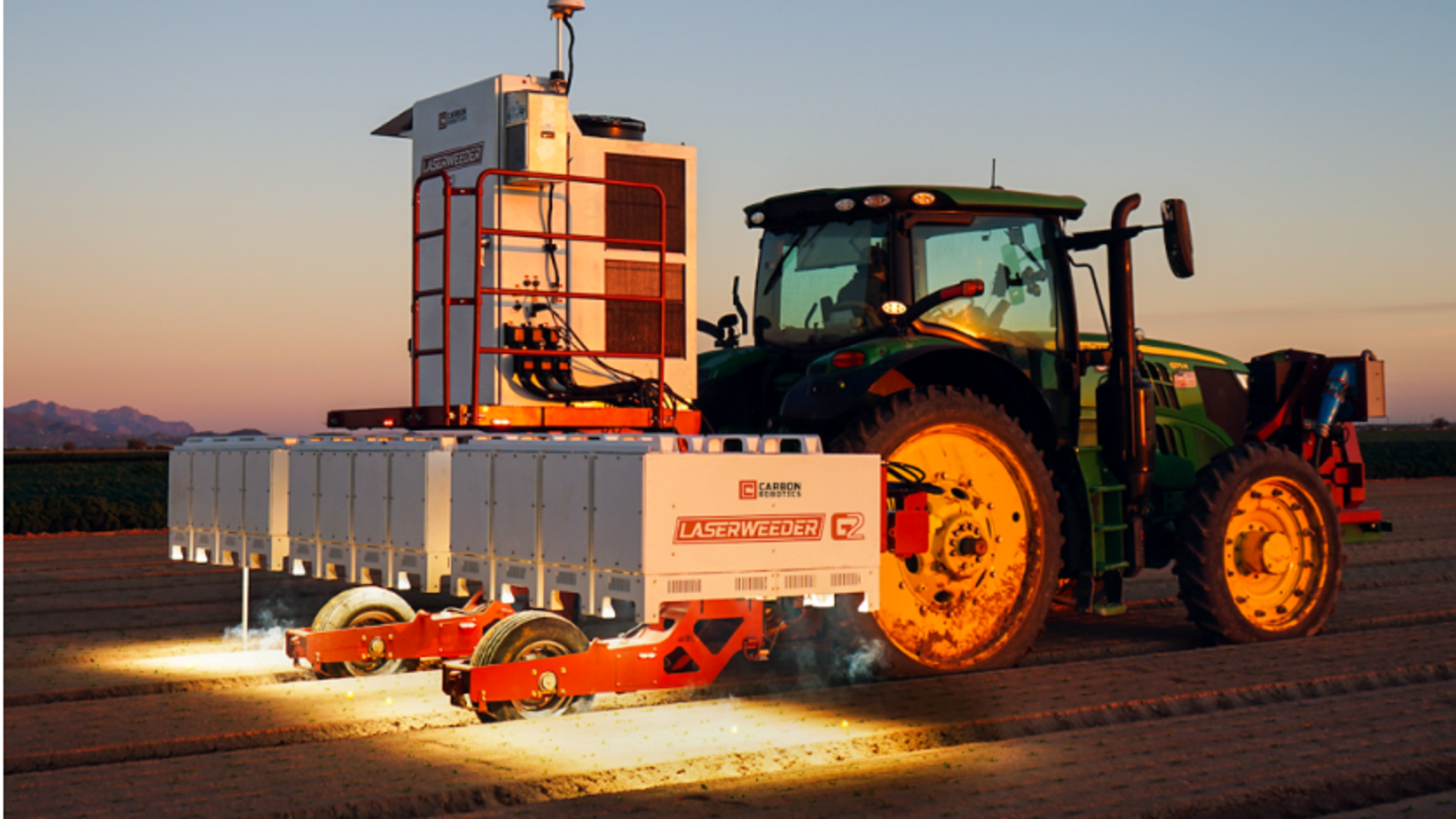 Laserweed robot for farming