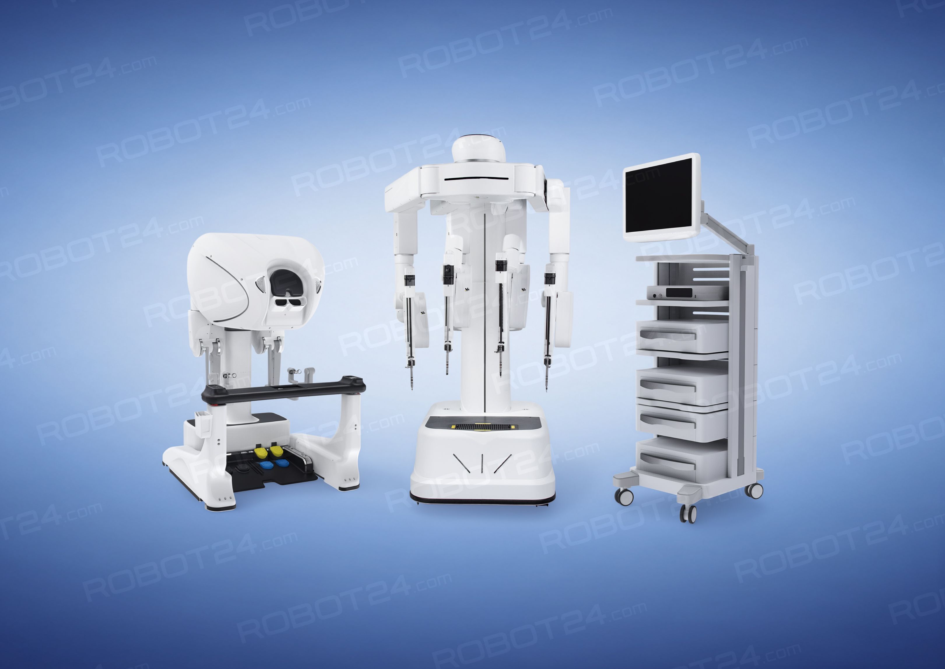 Edge Multi-Port Endoscopic Surgical Robot by Edge Medical
