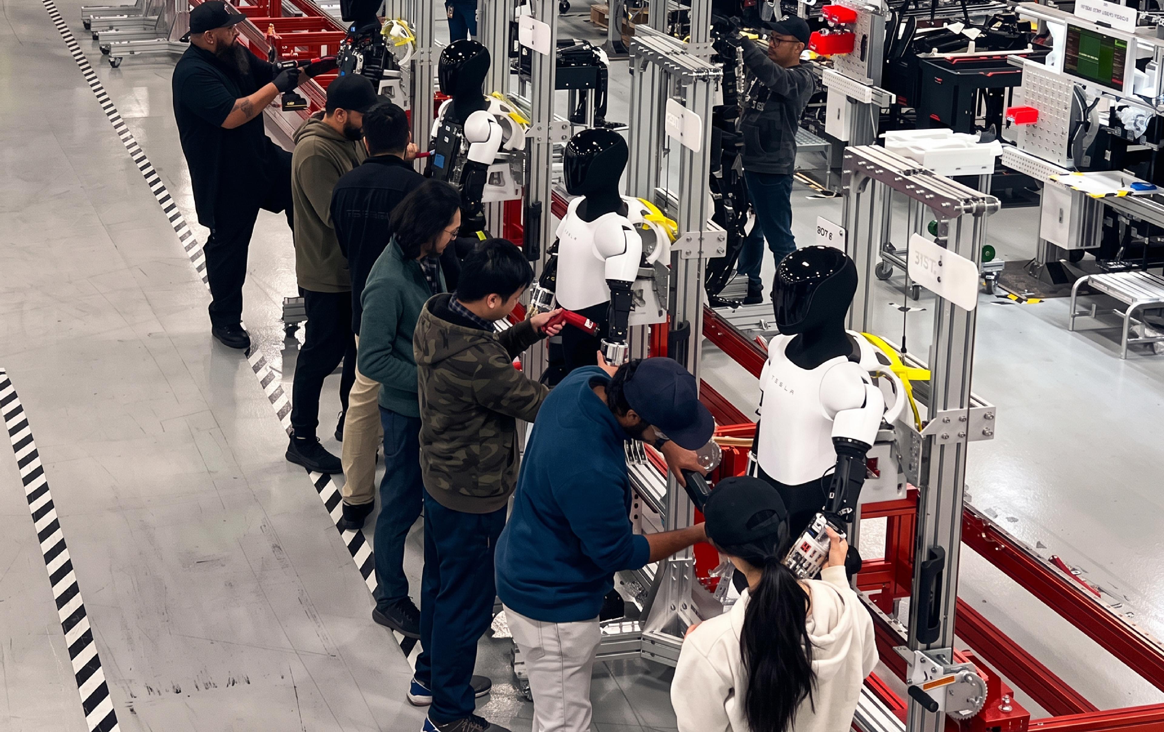 Tesla Starts Optimus Production, Targets First Commercial Deliveries in 2027