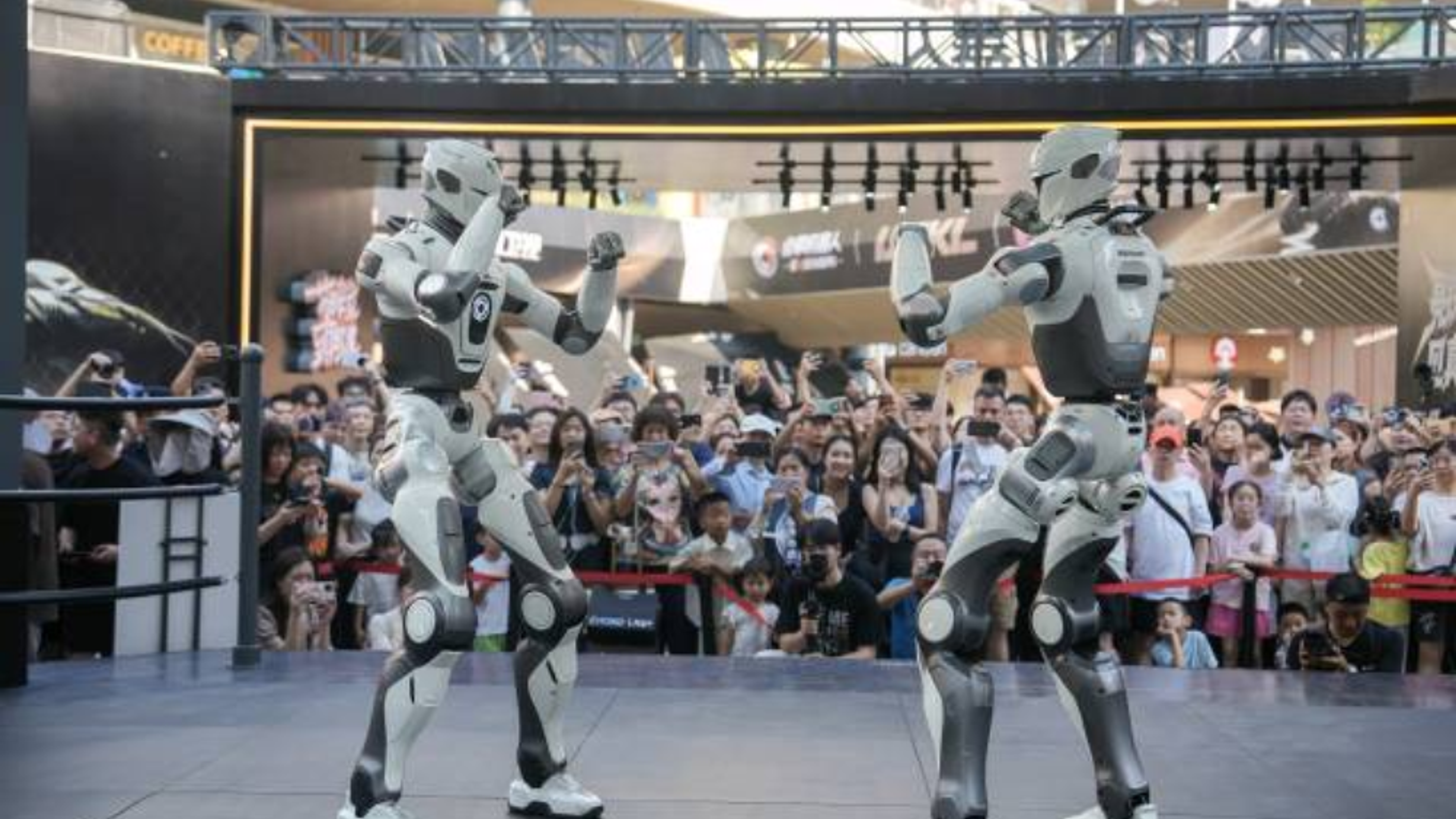 World’s First Humanoid Robot Fighting Debuts in Shenzhen