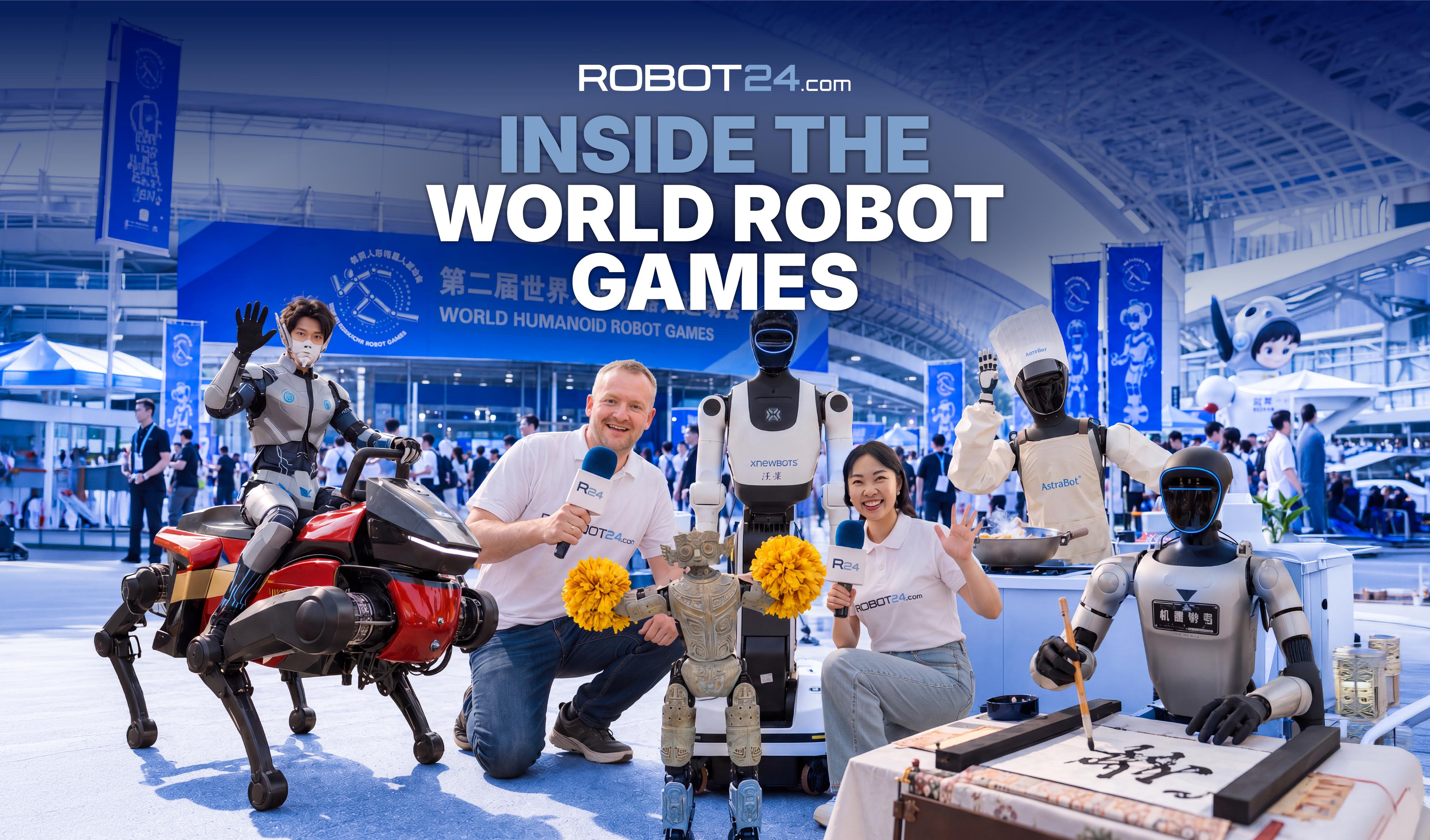Inside Beijing's Humanoid Robot Games: When Robots Race, Fight and Work