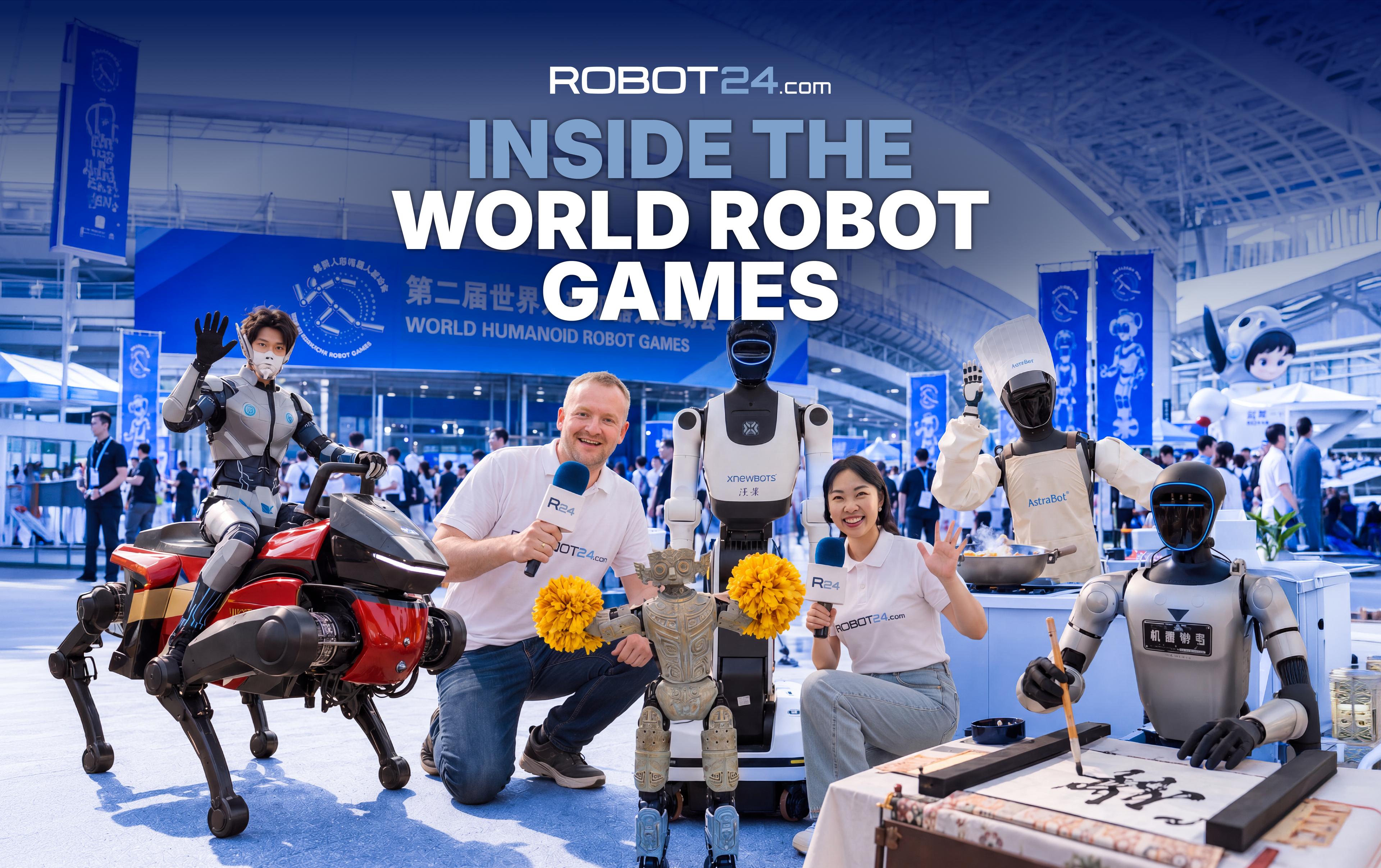 Inside Beijing's Humanoid Robot Games: When Robots Race, Fight and Work