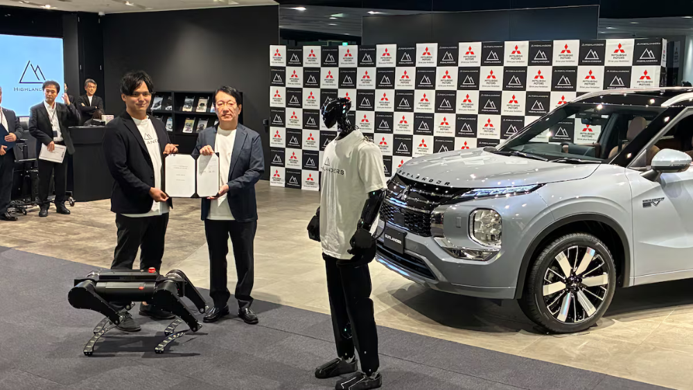 Mitsubishi Motors Partners with Highlanders to Develop Humanoid Robots