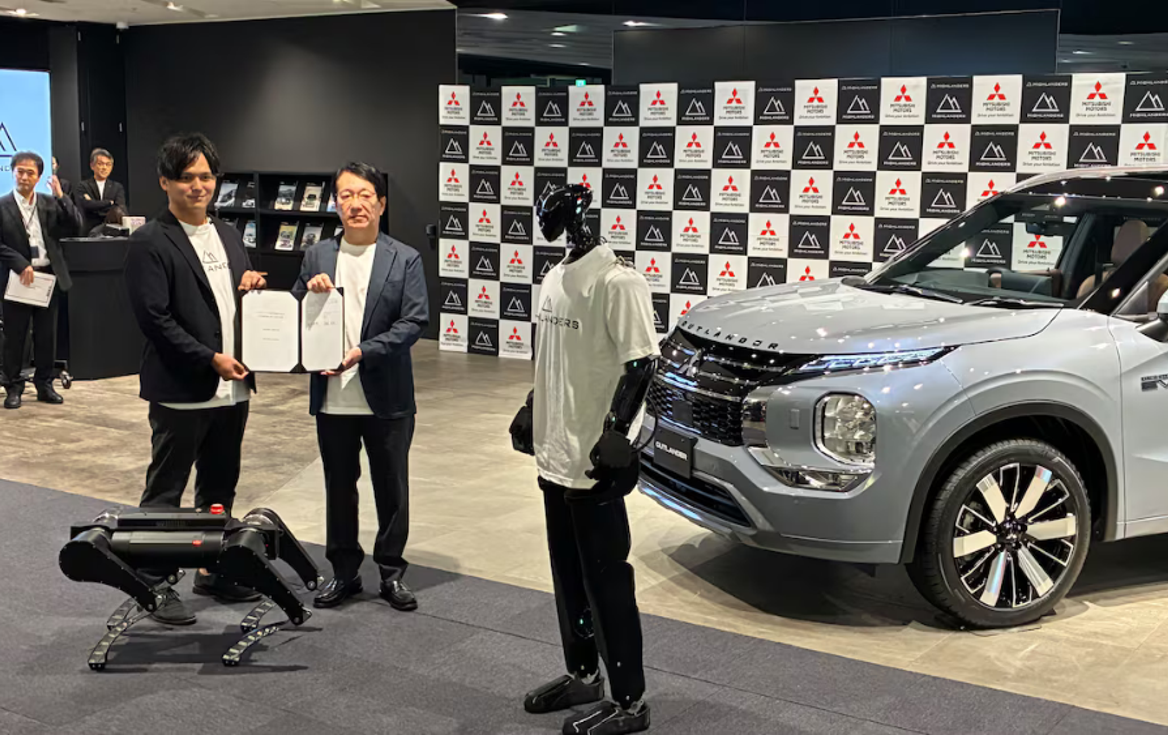 Mitsubishi Motors Partners with Highlanders to Develop Humanoid Robots