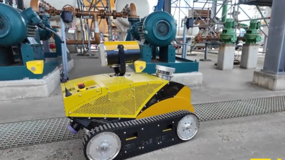 ExRobotics Brings Inspection Robot for Hazardous Industrial Sites