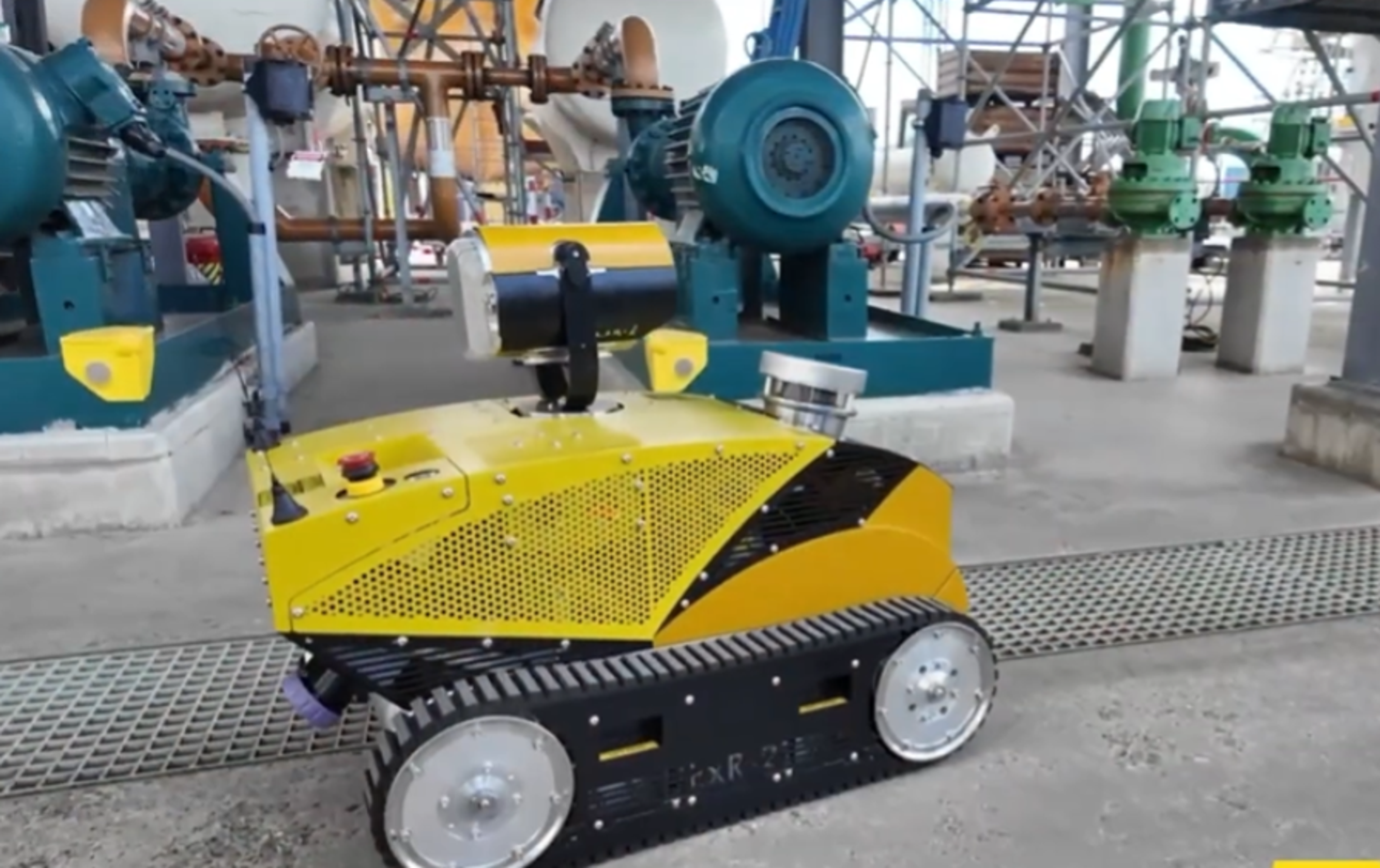 ExRobotics Brings Inspection Robot for Hazardous Industrial Sites