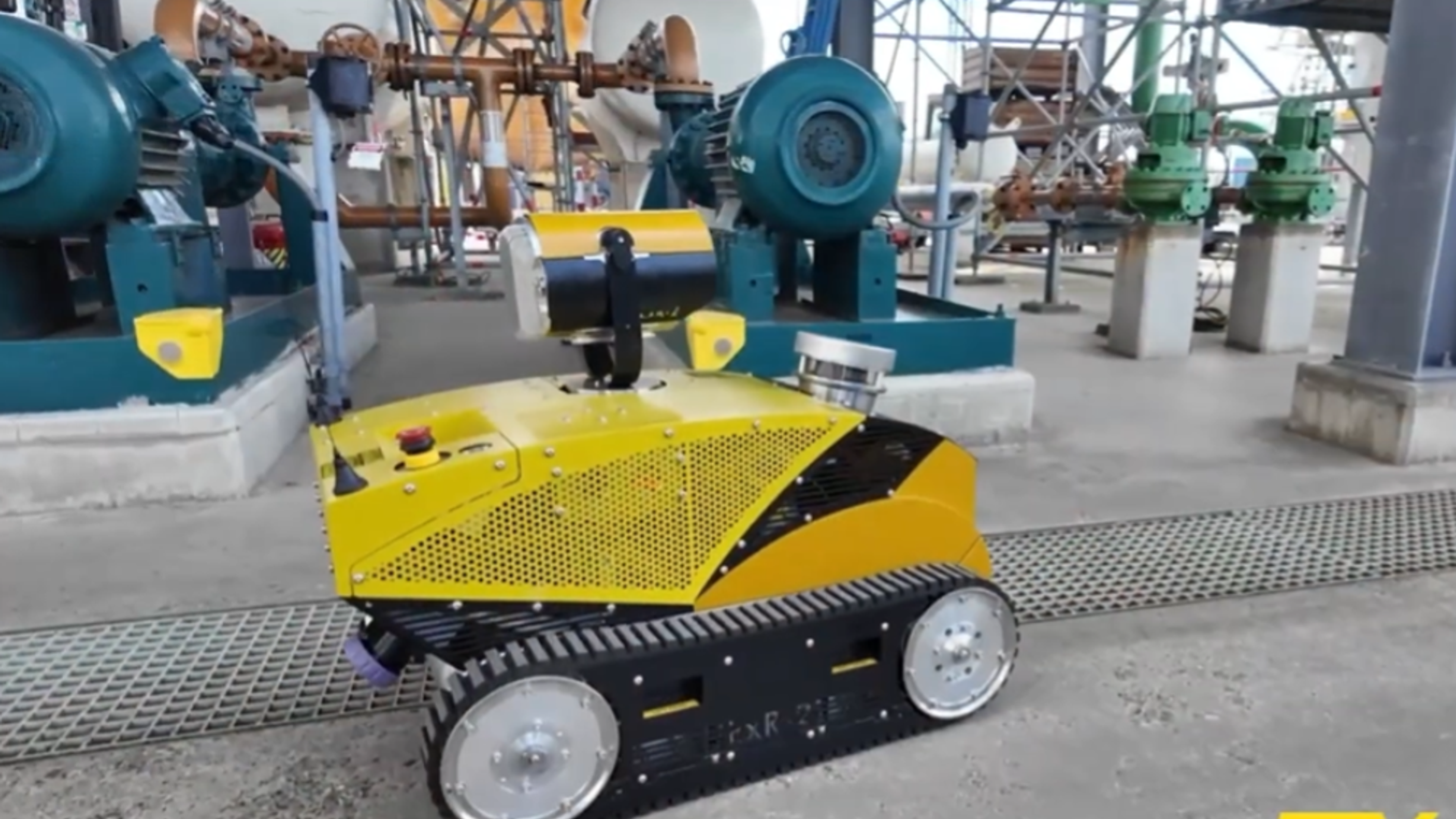 ExRobotics Brings Inspection Robot for Hazardous Industrial Sites