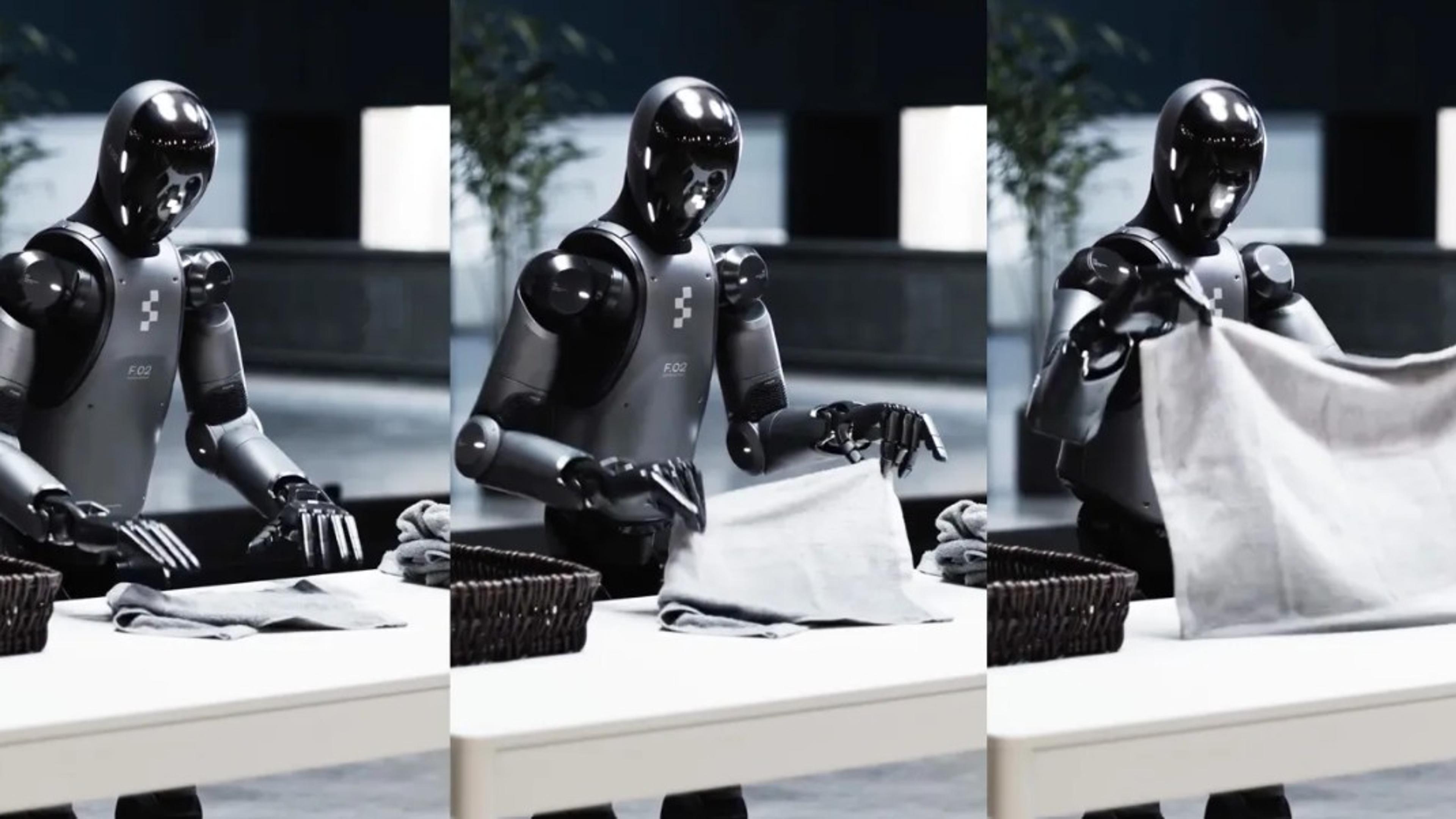 Kingston Robot Folding Clothes