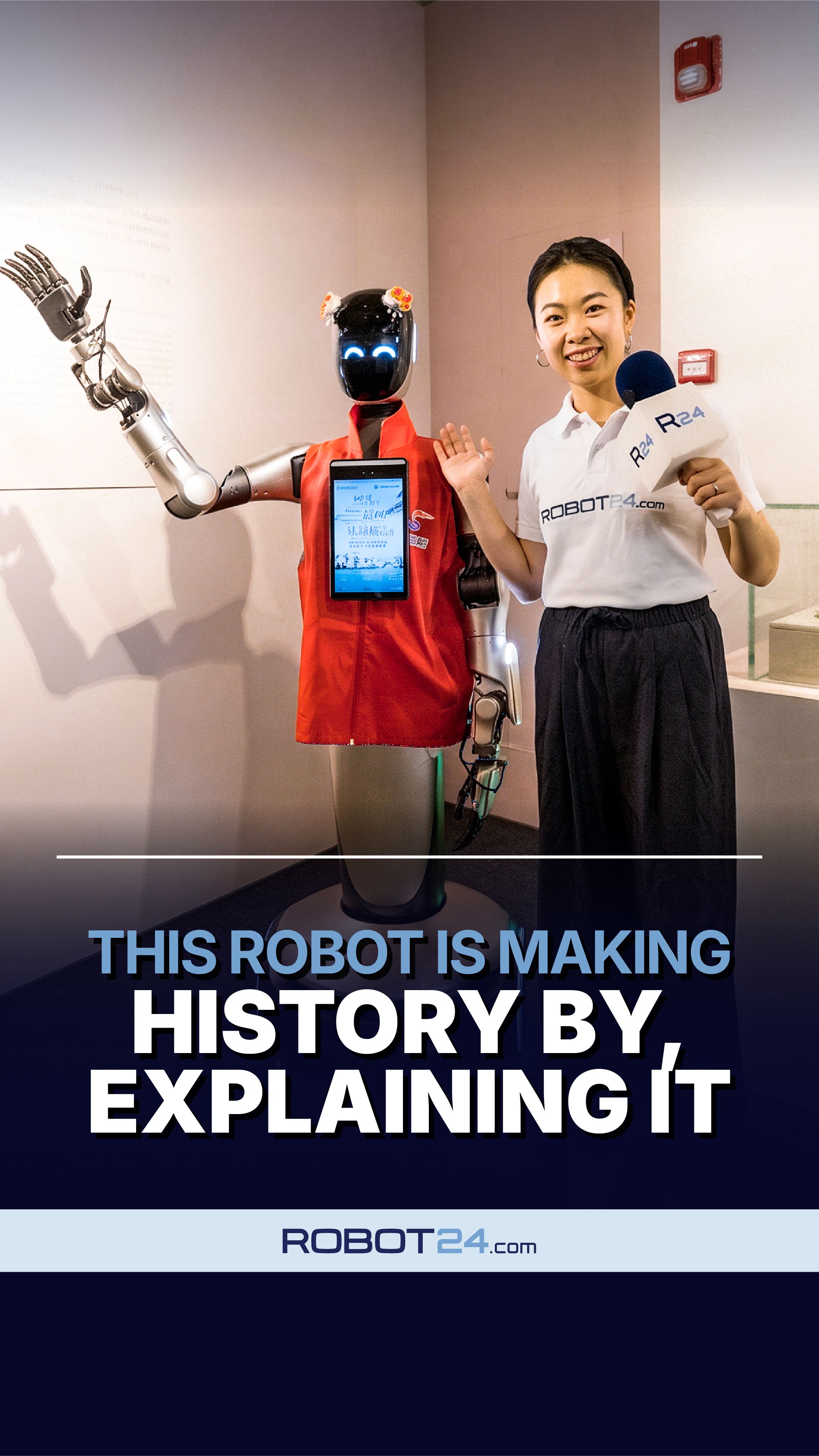 This Robot Is Making History By Explaining It