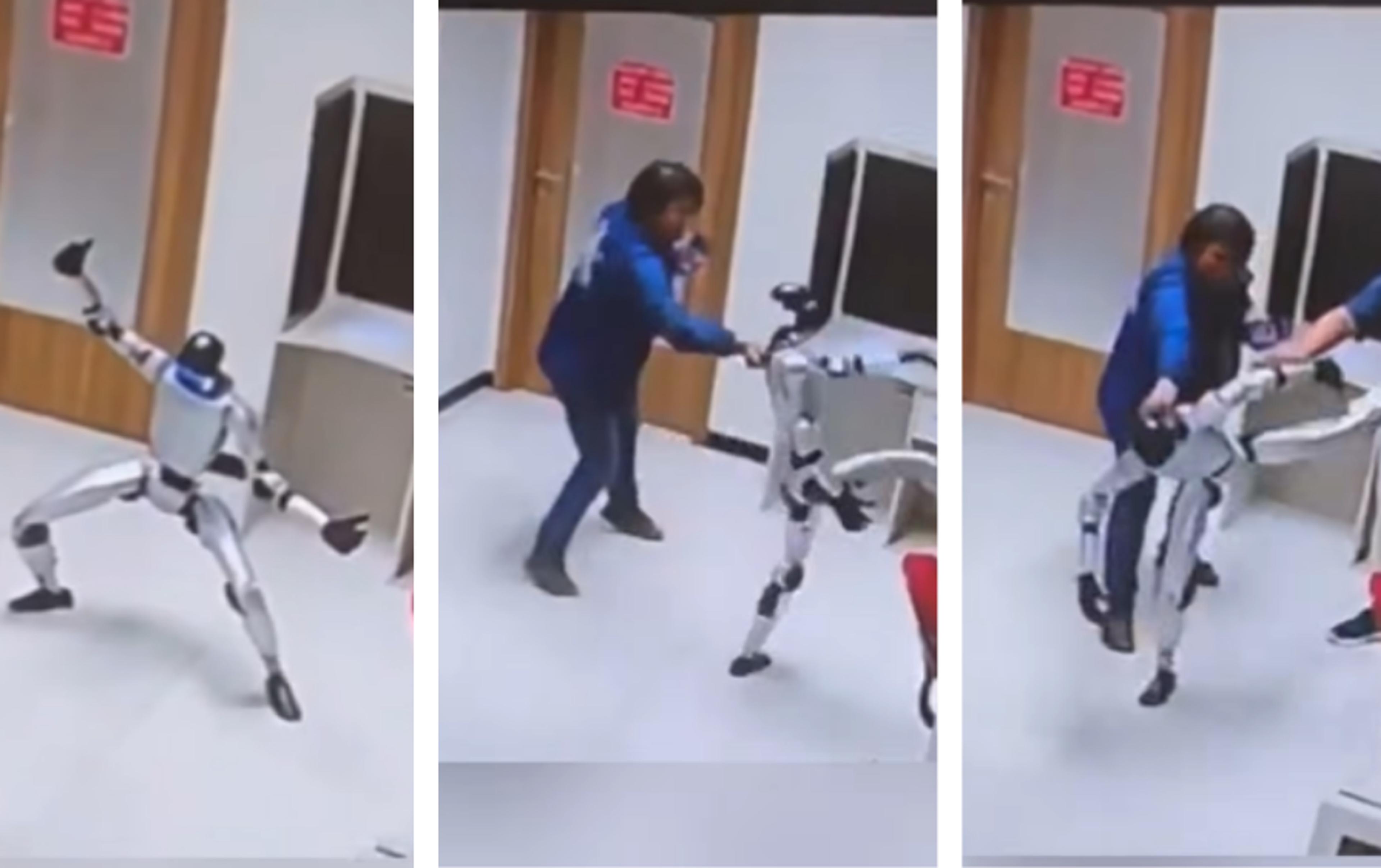 Viral Attack Video of Humanoid Robot Was a Planned Show, Not a Malfunction