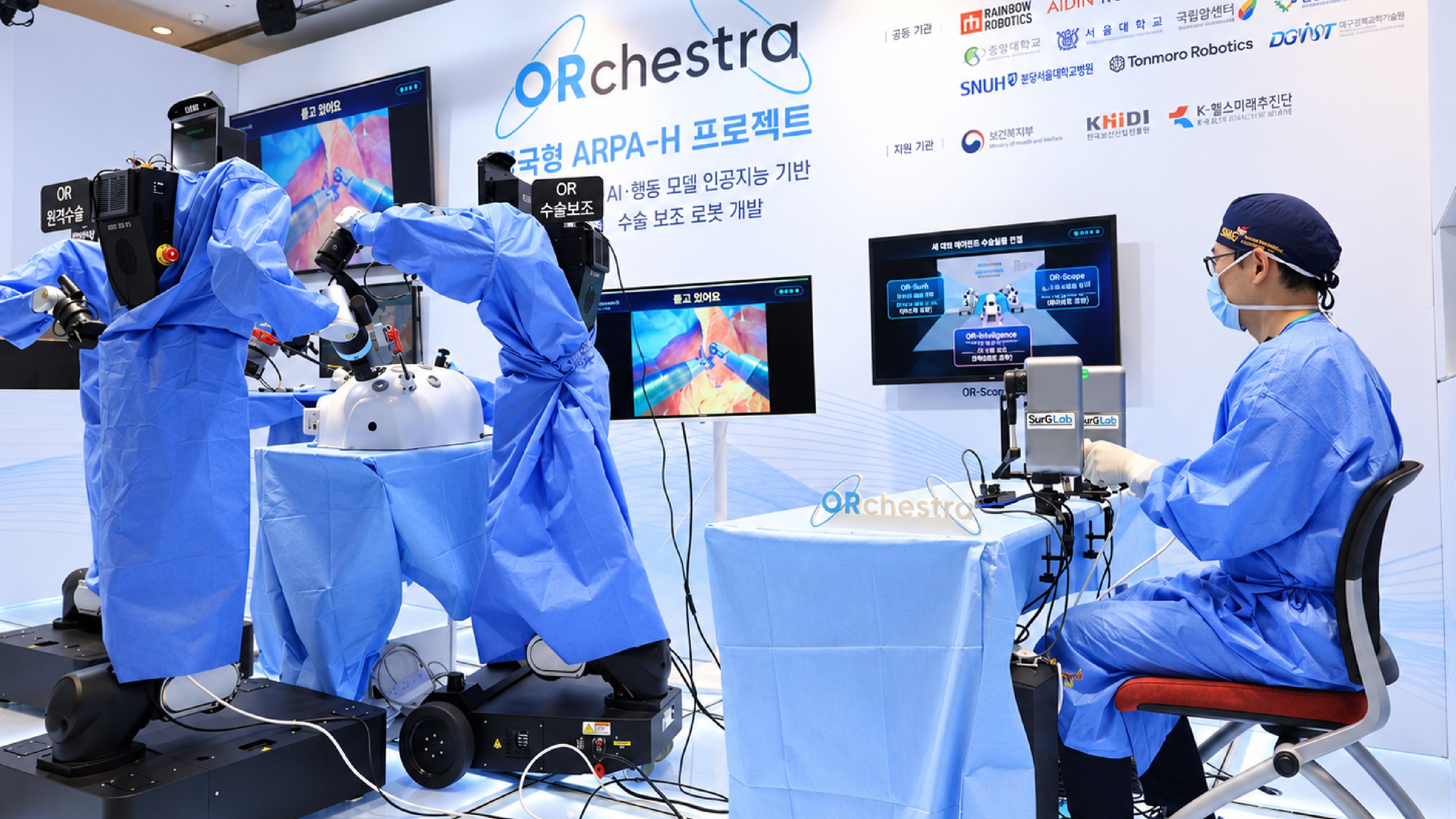 South Korean Hospital Demonstrates Humanoid Robots Assisting Surgeons in the Operating Room