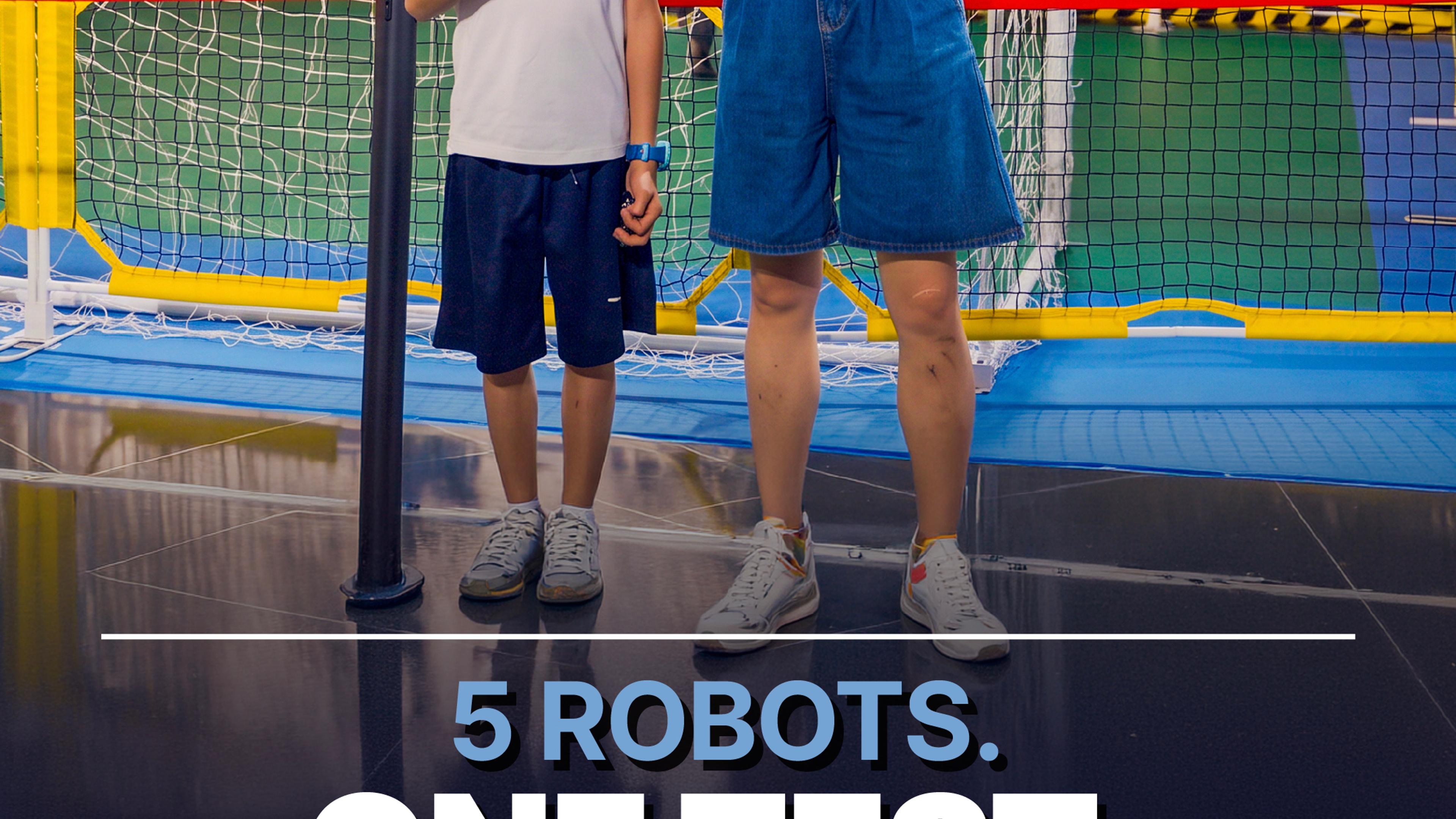 Battle of the Bots at Beijing Auto Museum