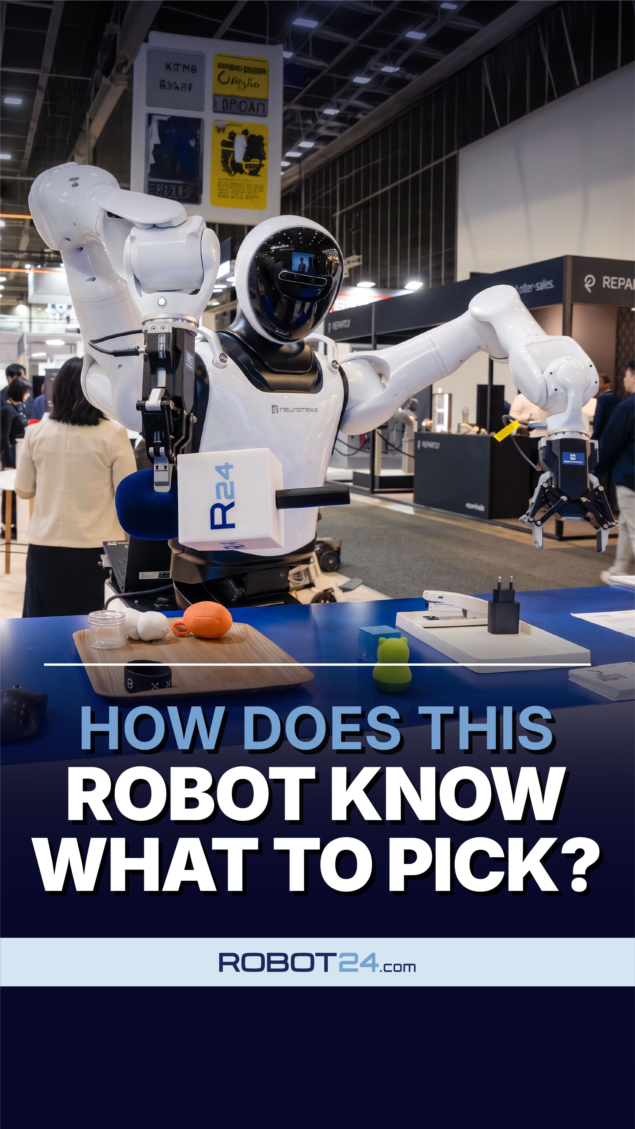 Neuromeka EIR Recognizes Objects Without Extra Training